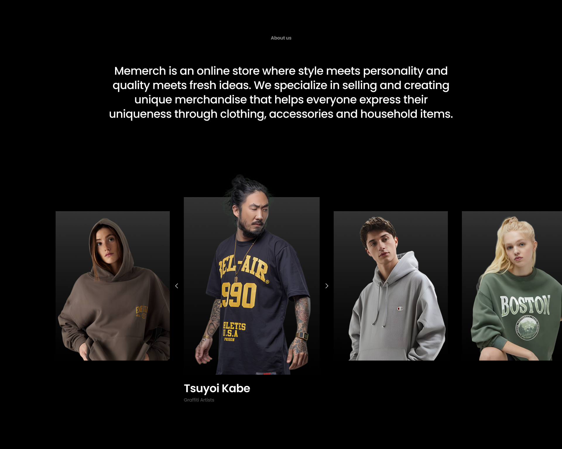 Memerch — Изображение №2 — Интерфейсы, Брендинг на Dprofile