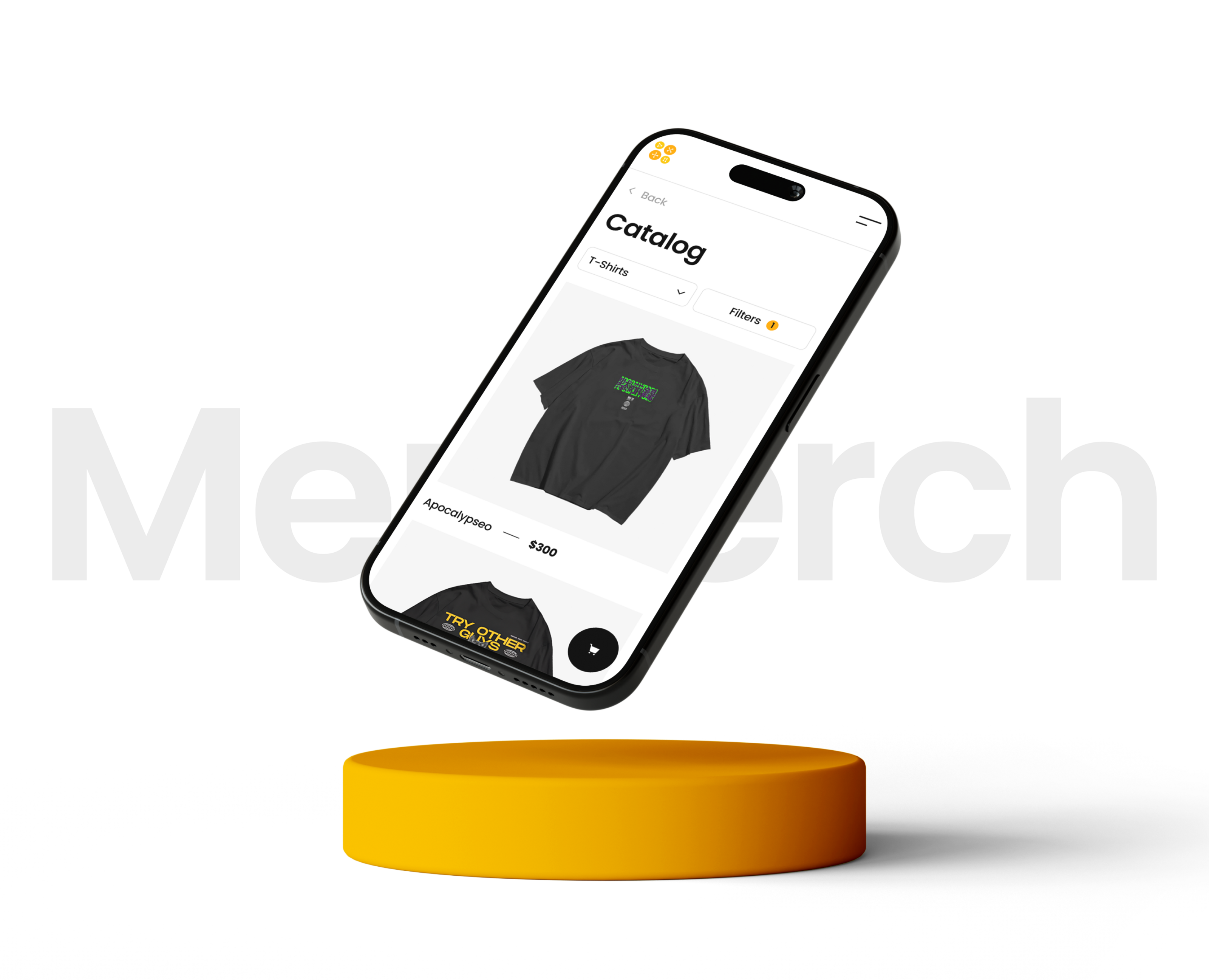 Memerch — Интерфейсы, Брендинг на Dprofile