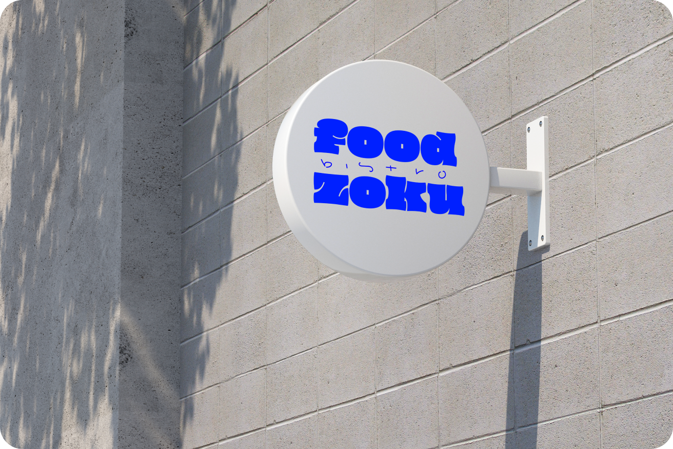 FOODZOKU pan-asian bistro identity — Изображение №15 — Интерфейсы, Иллюстрация на Dprofile