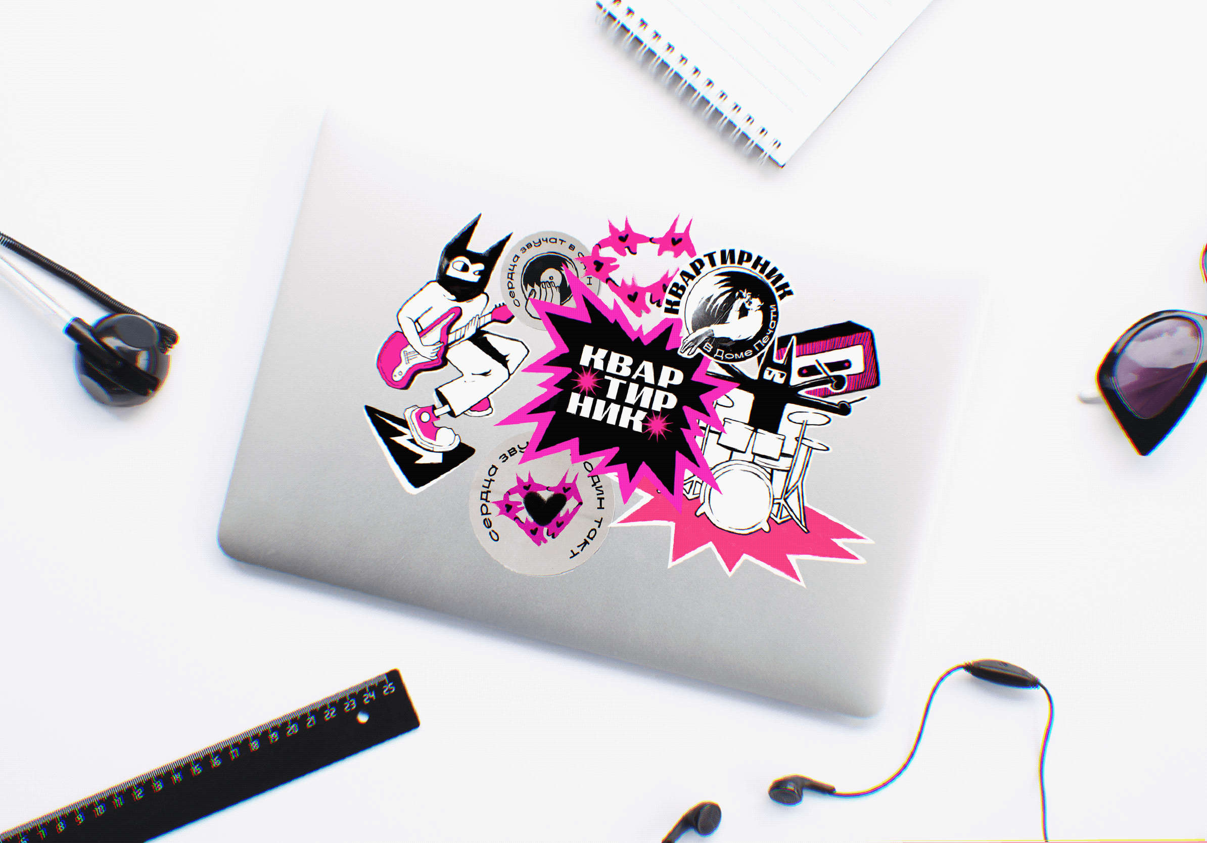 STIKERS & ILLUSTRATION Квартирник в Доме Печати — Изображение №3 — Брендинг на Dprofile