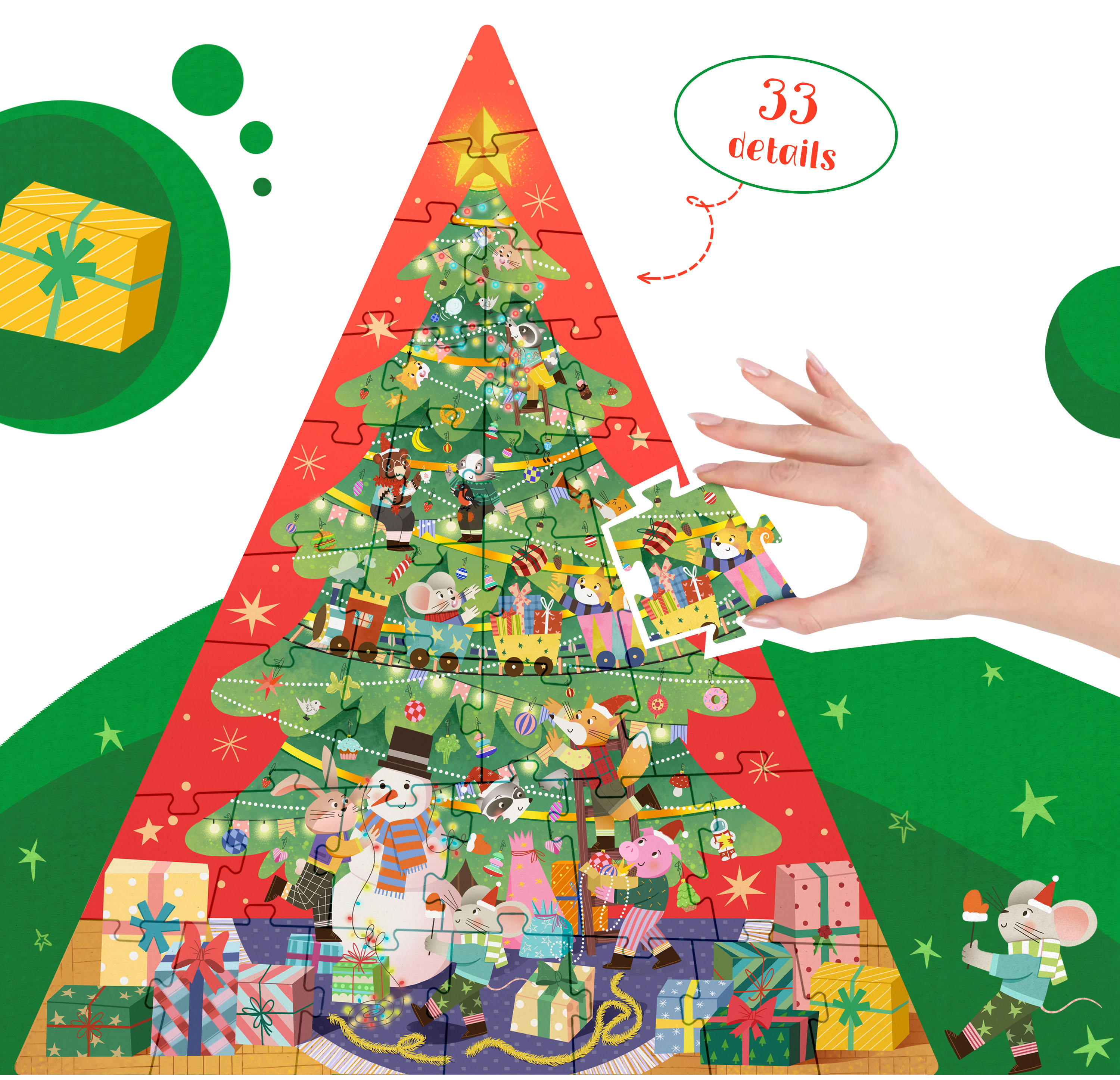 Christmas Puzzle — Изображение №2 — Иллюстрация на Dprofile