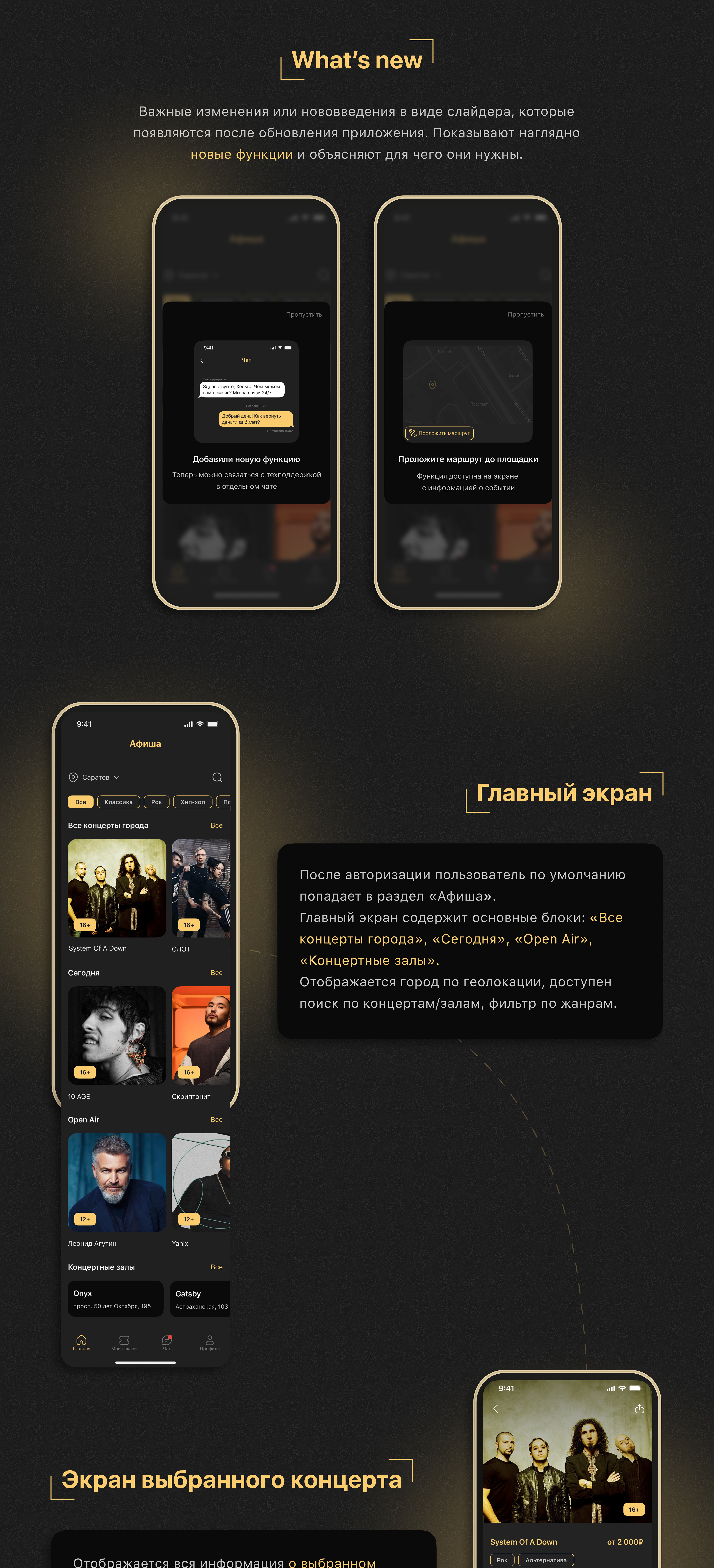 Мобильное приложение на iOS | ПРЕМЬЕРА ТИКЕТ — Изображение №4 — Интерфейсы на Dprofile