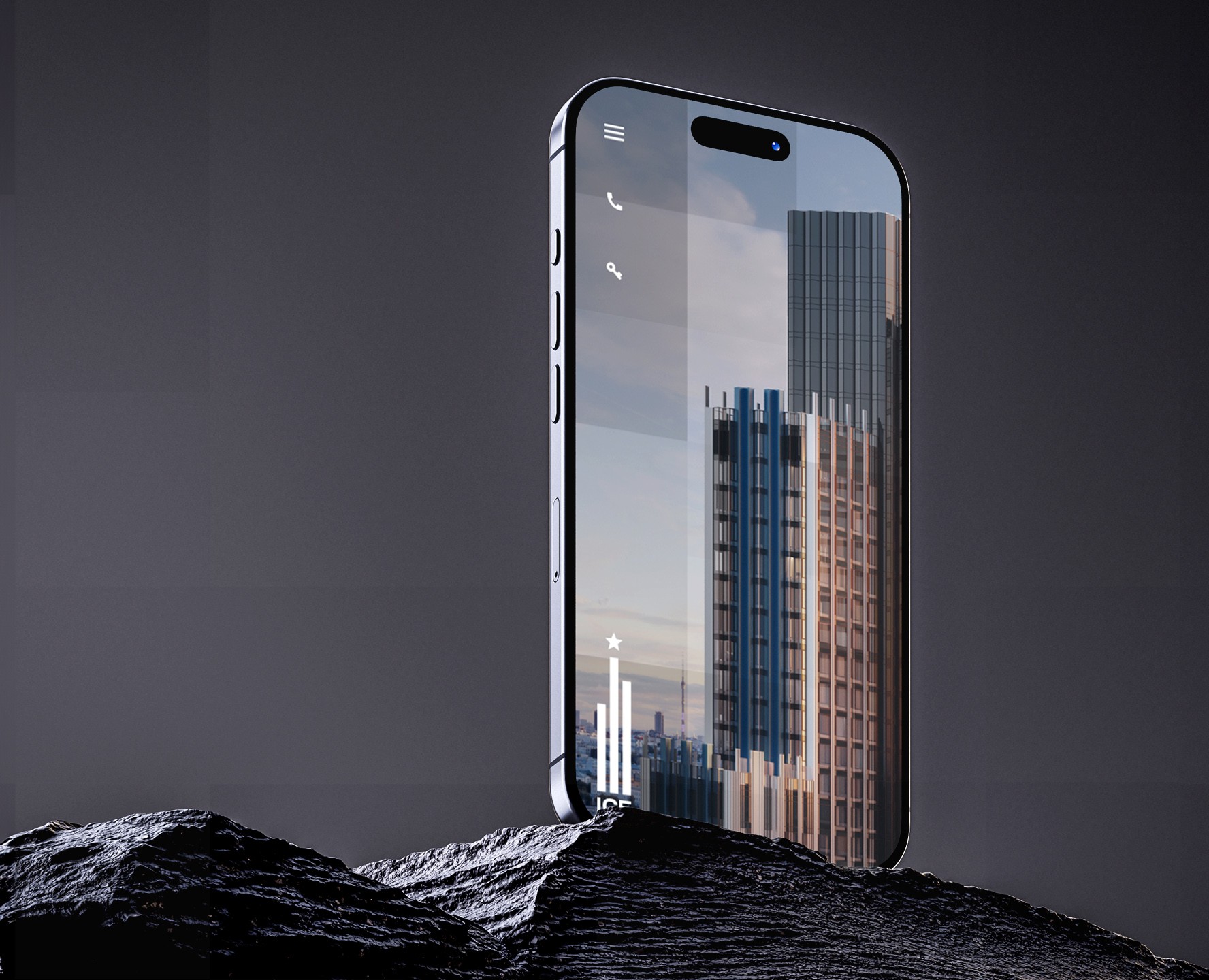 Выбираем будущее в ICE TOWERS — Интерфейсы, 3D на Dprofile