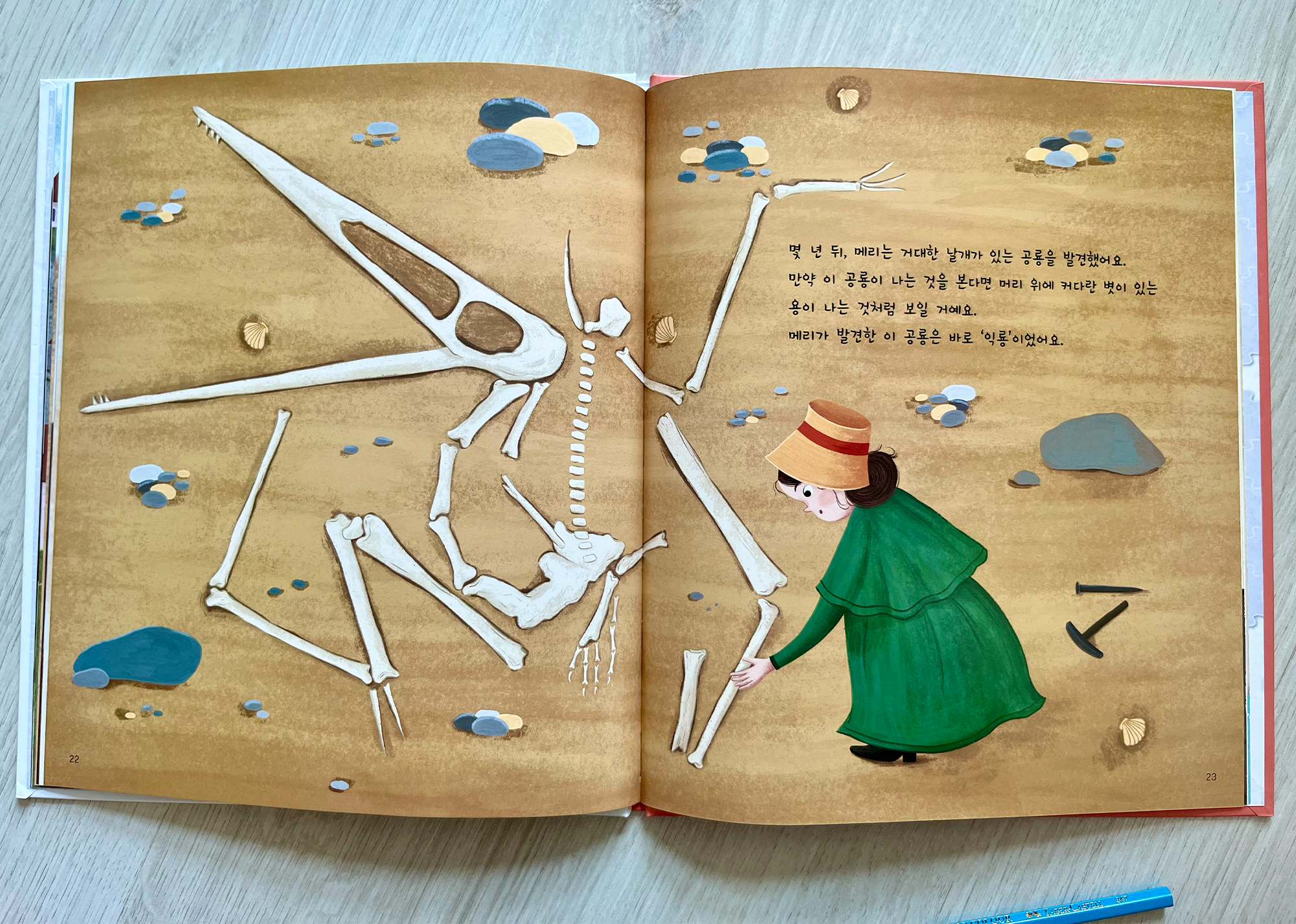 Mary Anning and the Story-Telling Rocks. Picture book — Изображение №15 — Иллюстрация на Dprofile