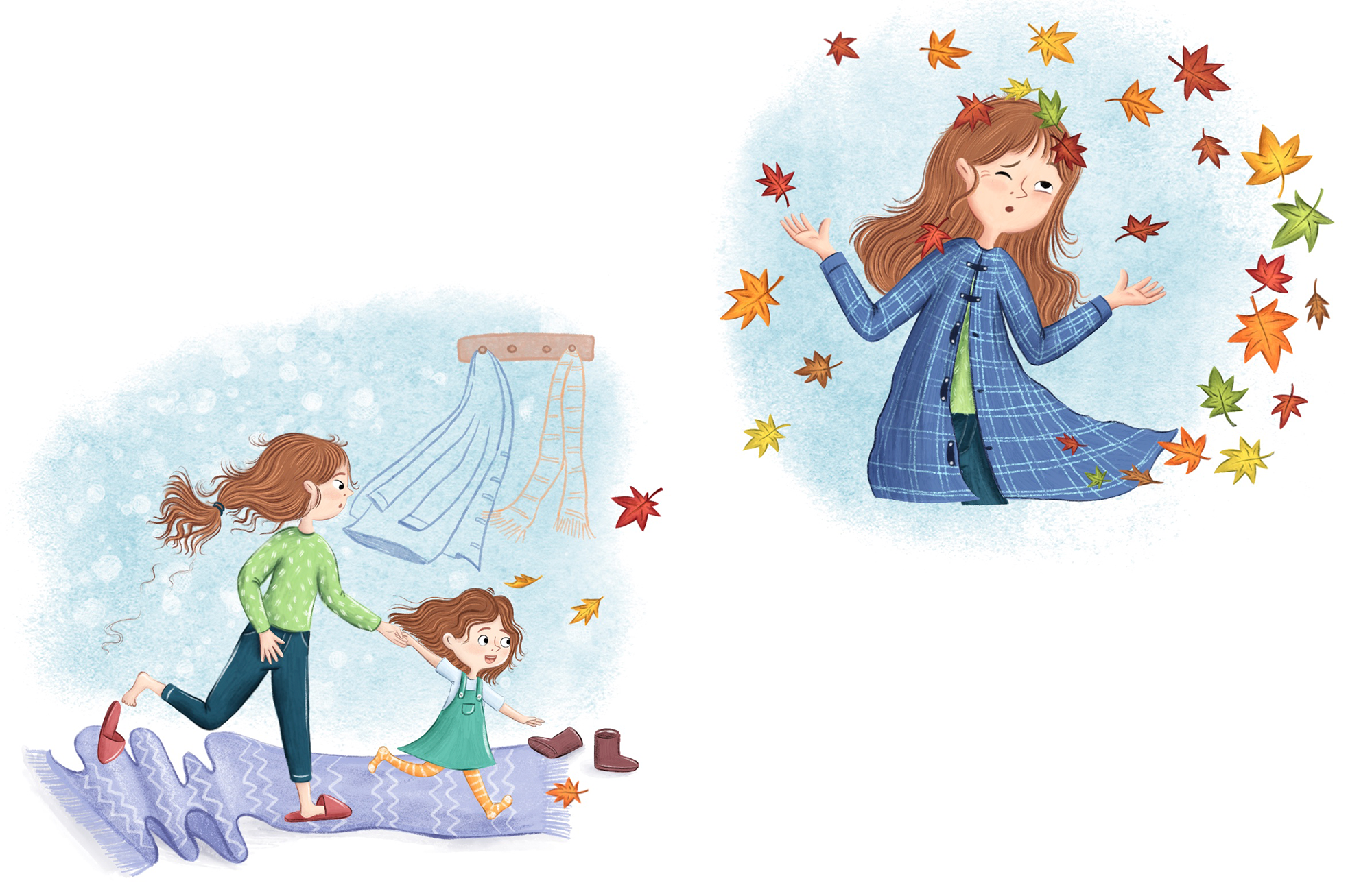 Children's book « If someone in the family is sad» — Изображение №7 — Иллюстрация на Dprofile