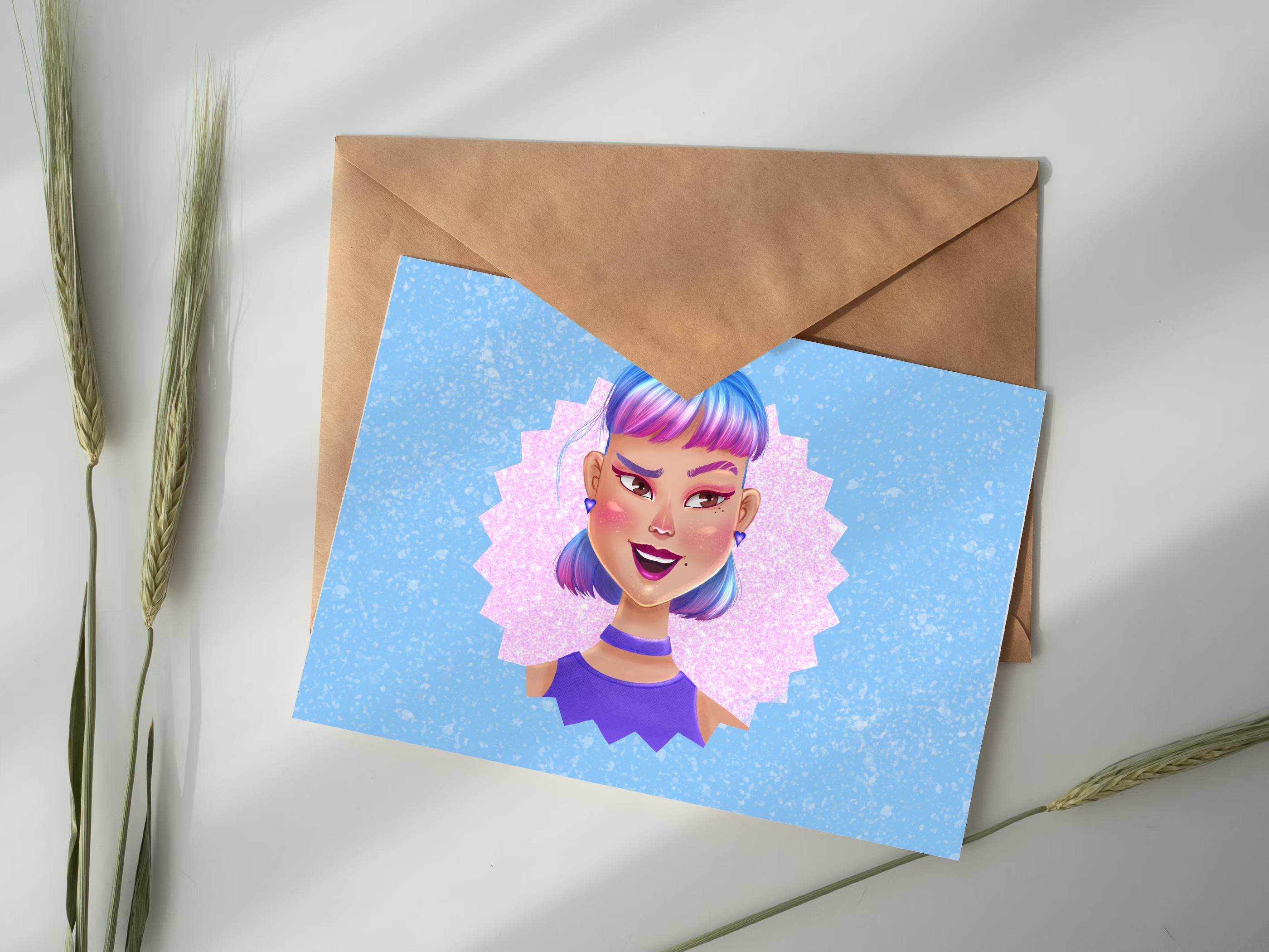 Дизайн персонажа (девушка на роликах) — Изображение №6 — Иллюстрация на Dprofile