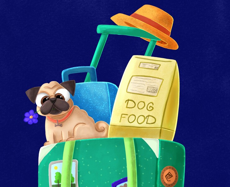 Time to travel (время путешествовать) — Иллюстрация, Маркетинг на Dprofile