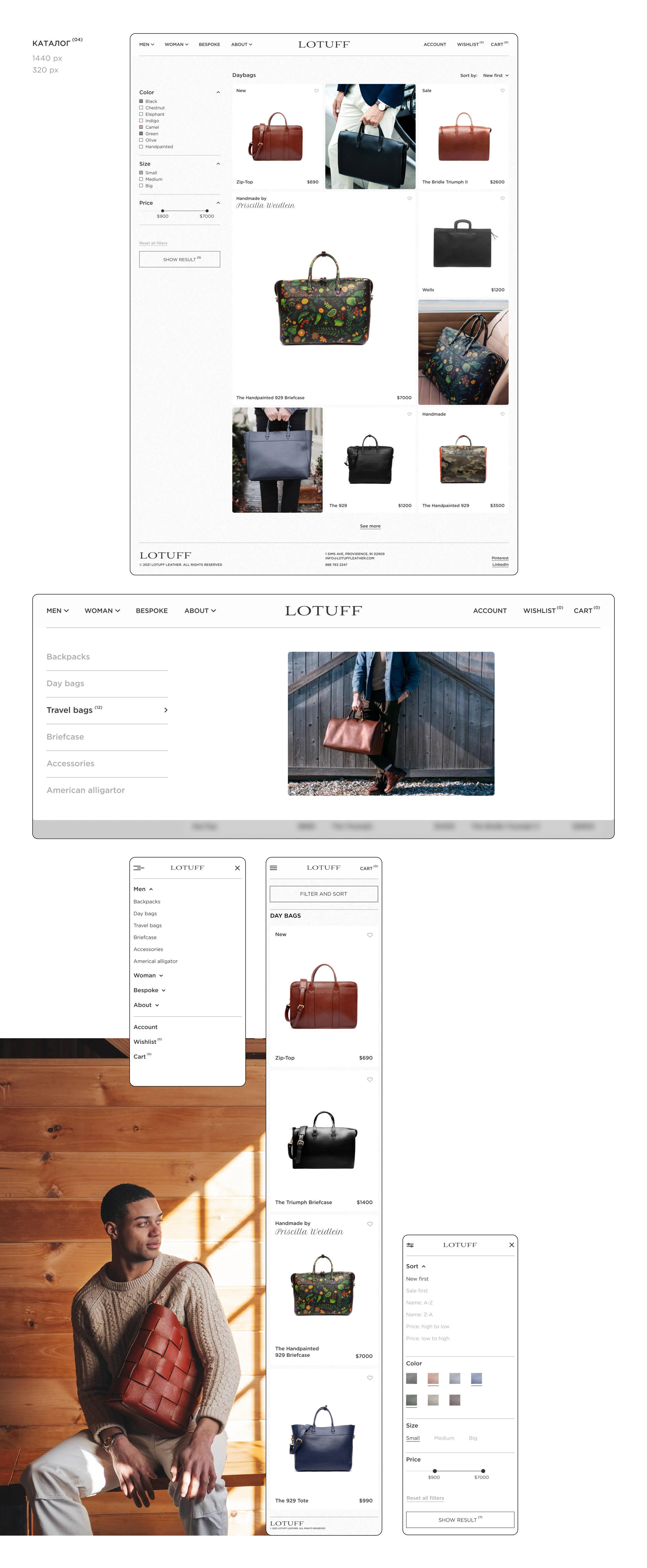 Редизайн интернет-магазина Lottuf — Изображение №4 — Интерфейсы на Dprofile