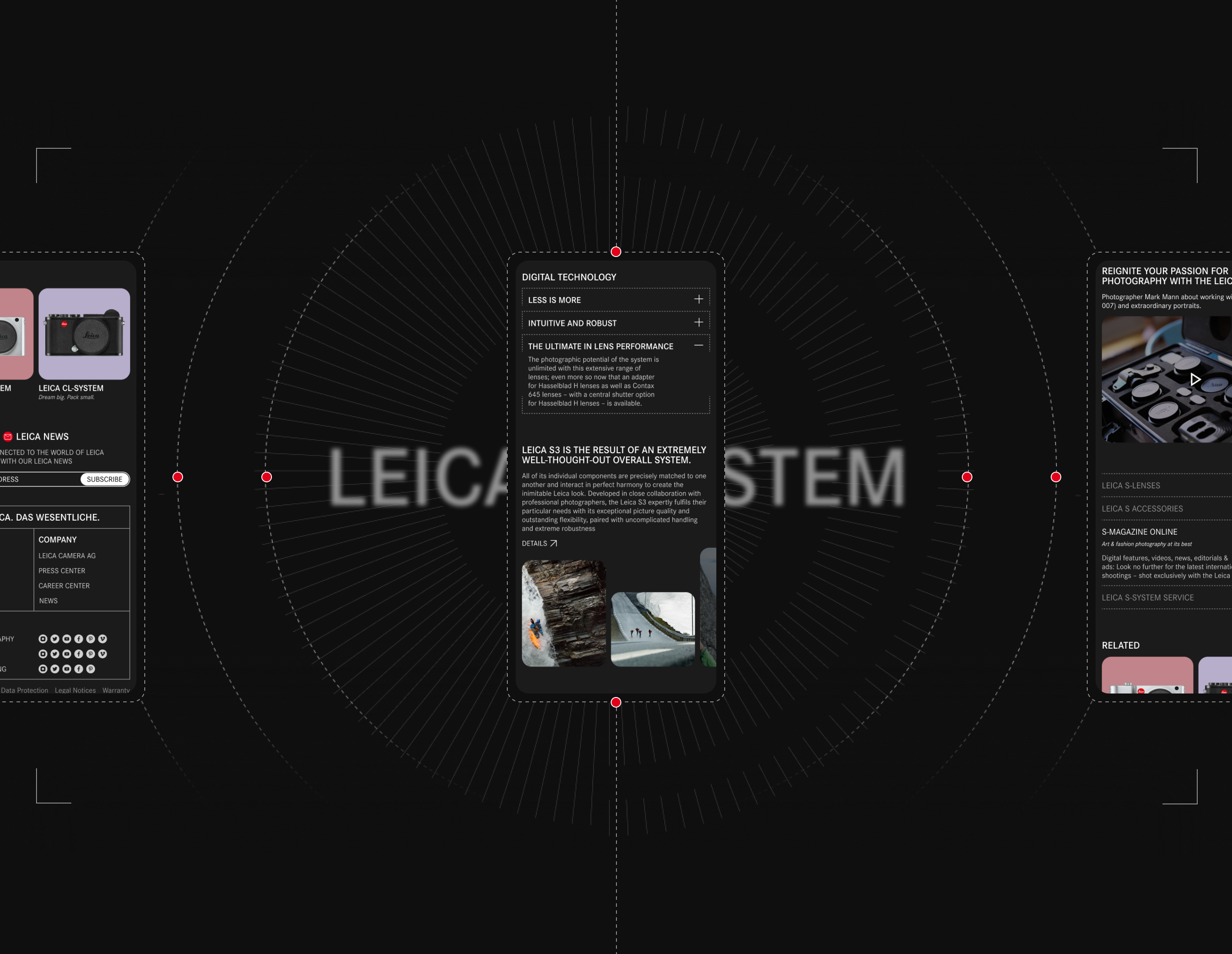 Leica Camera AG | Corporate Website | Redesign — Изображение №7 — Графика, Интерфейсы на Dprofile