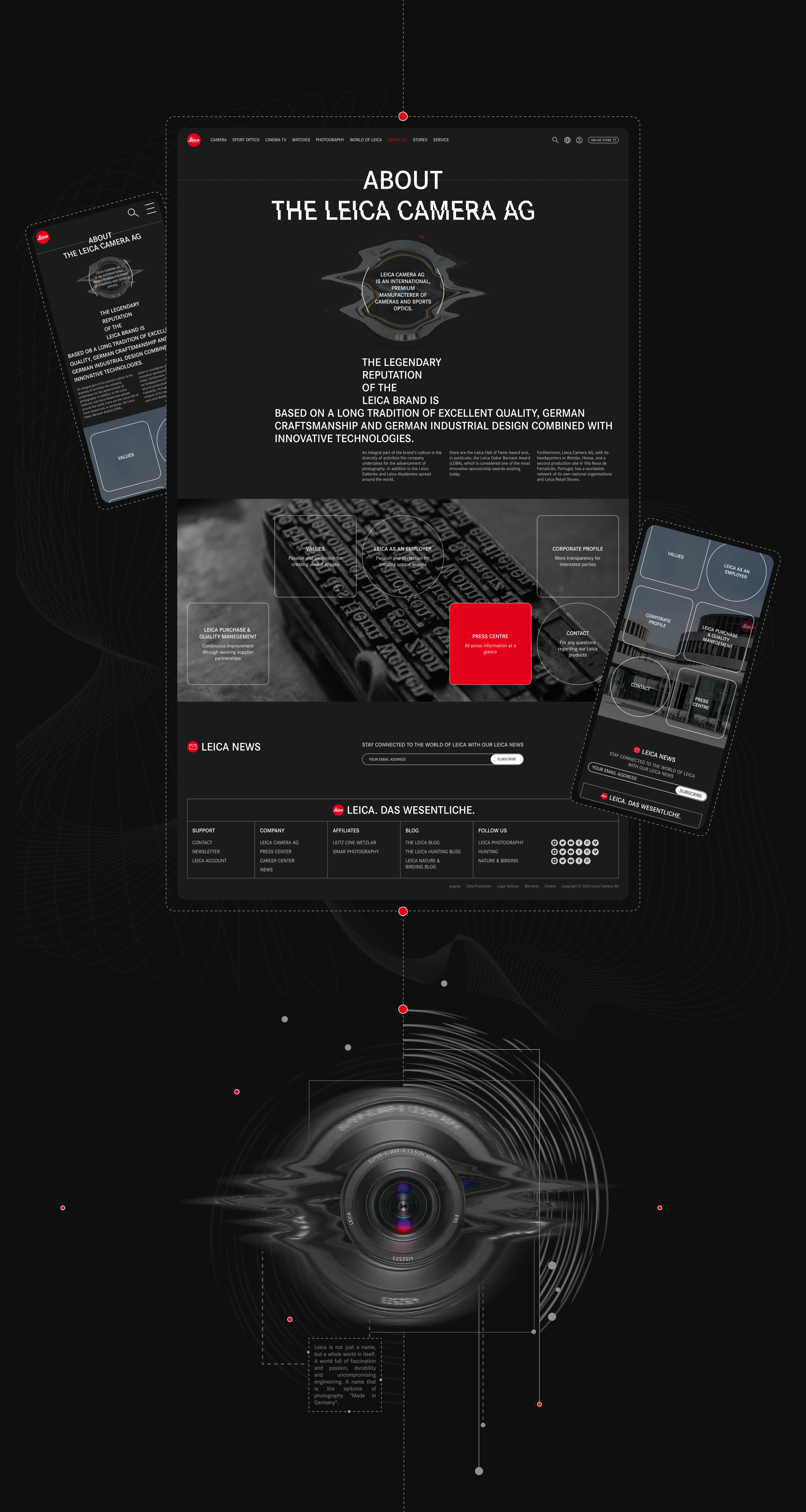 Leica Camera AG | Corporate Website | Redesign — Изображение №10 — Графика, Интерфейсы на Dprofile