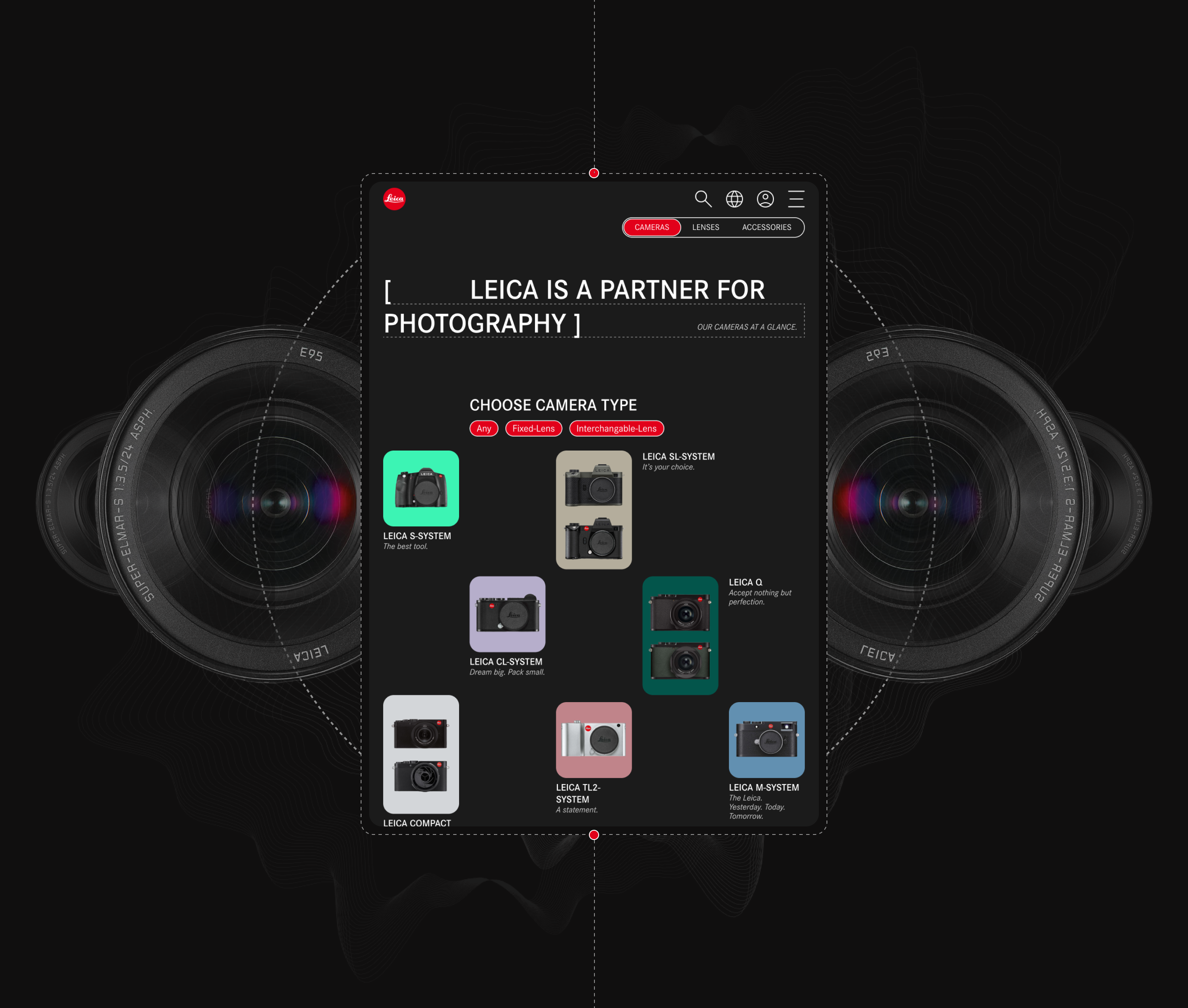 Leica Camera AG | Corporate Website | Redesign — Изображение №5 — Графика, Интерфейсы на Dprofile