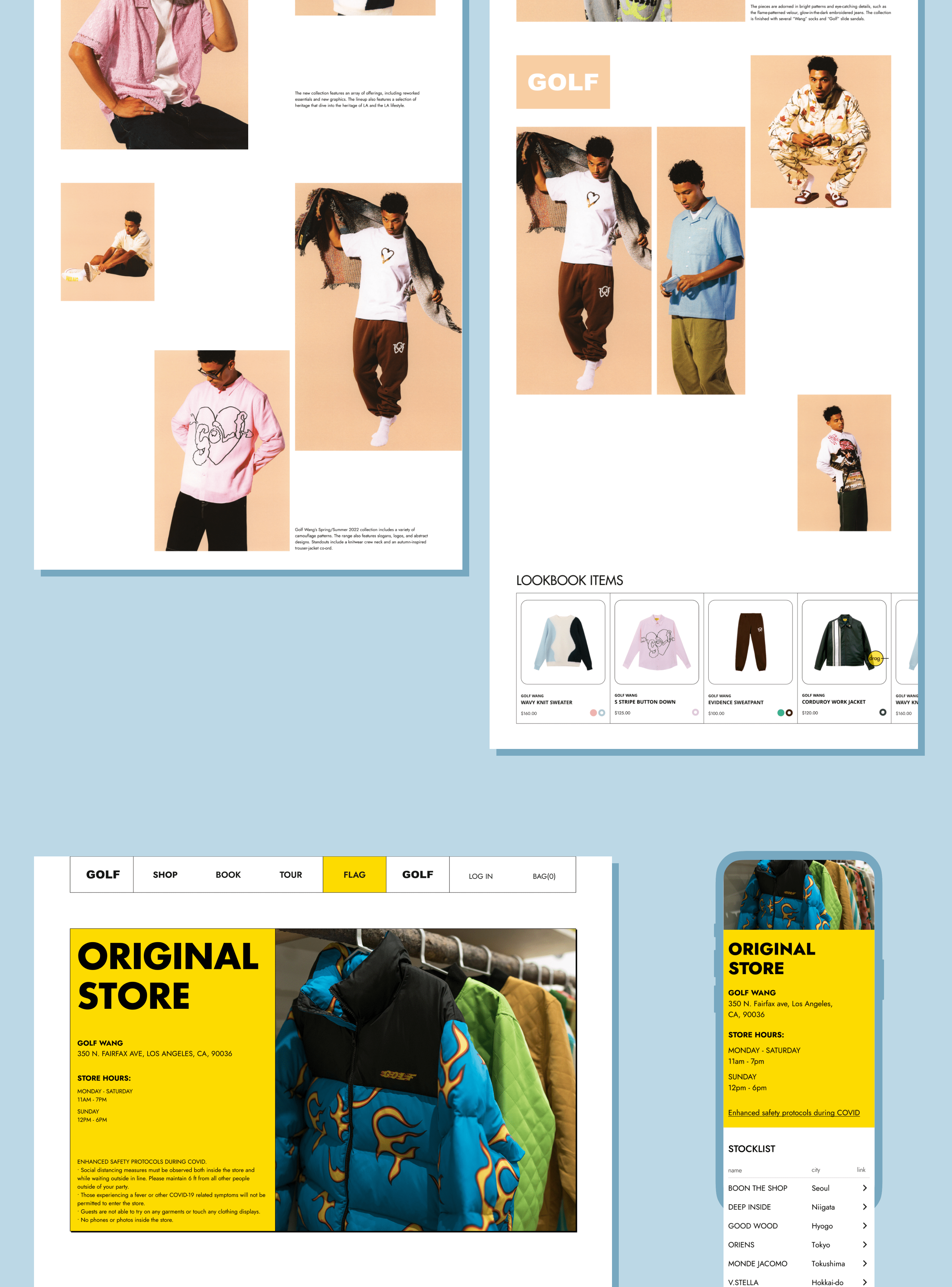 GOLF — Redesign Concept — Изображение №11 — Интерфейсы, Анимация на Dprofile