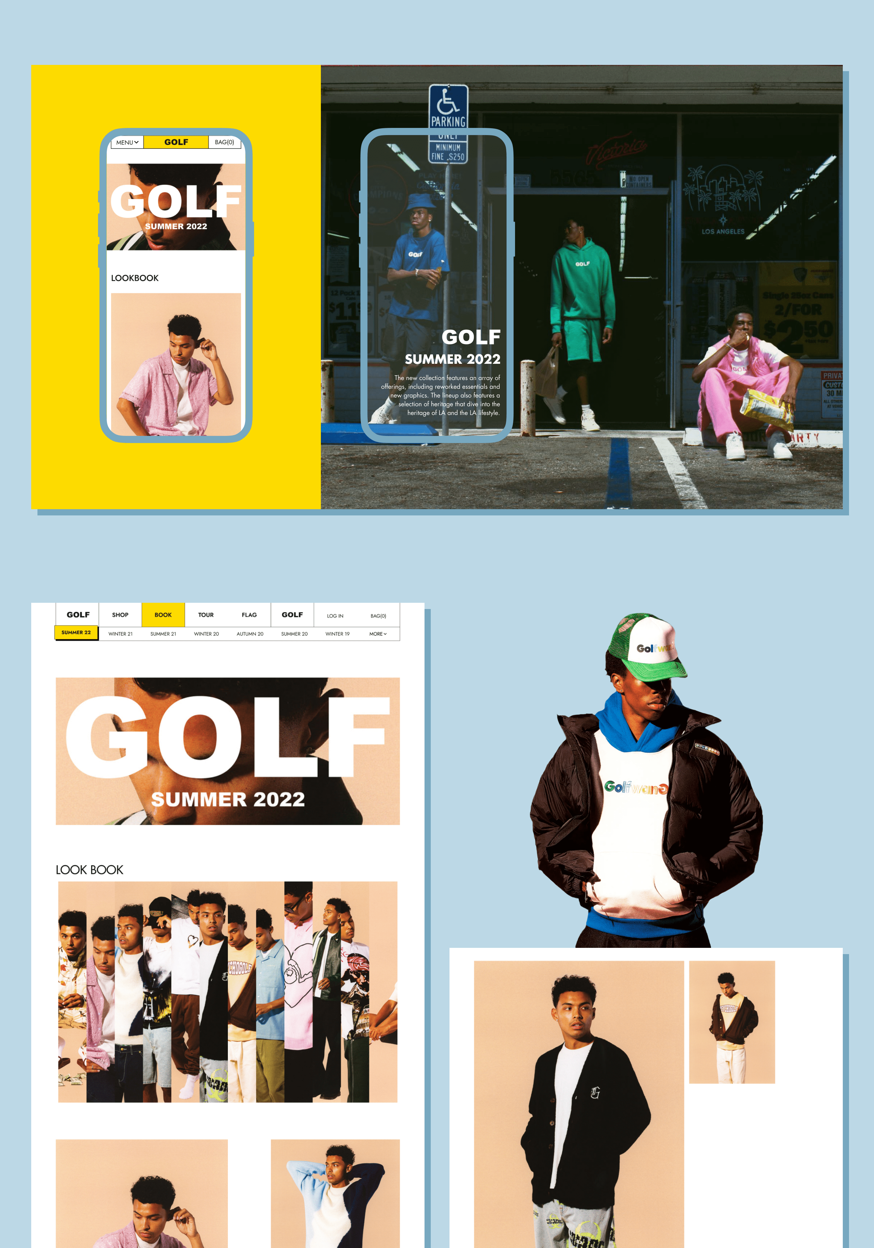 GOLF — Redesign Concept — Изображение №10 — Интерфейсы, Анимация на Dprofile