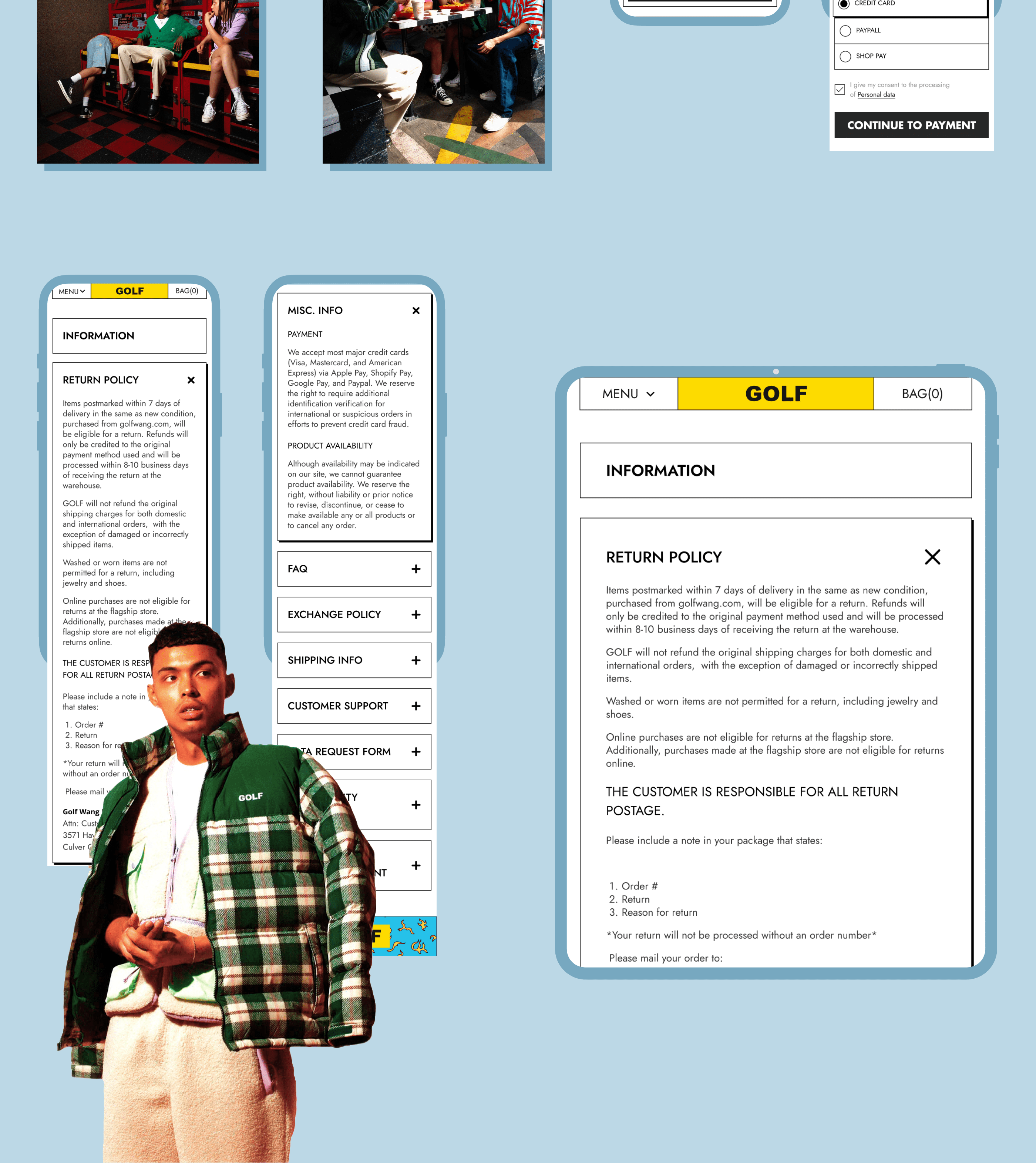 GOLF — Redesign Concept — Изображение №13 — Интерфейсы, Анимация на Dprofile