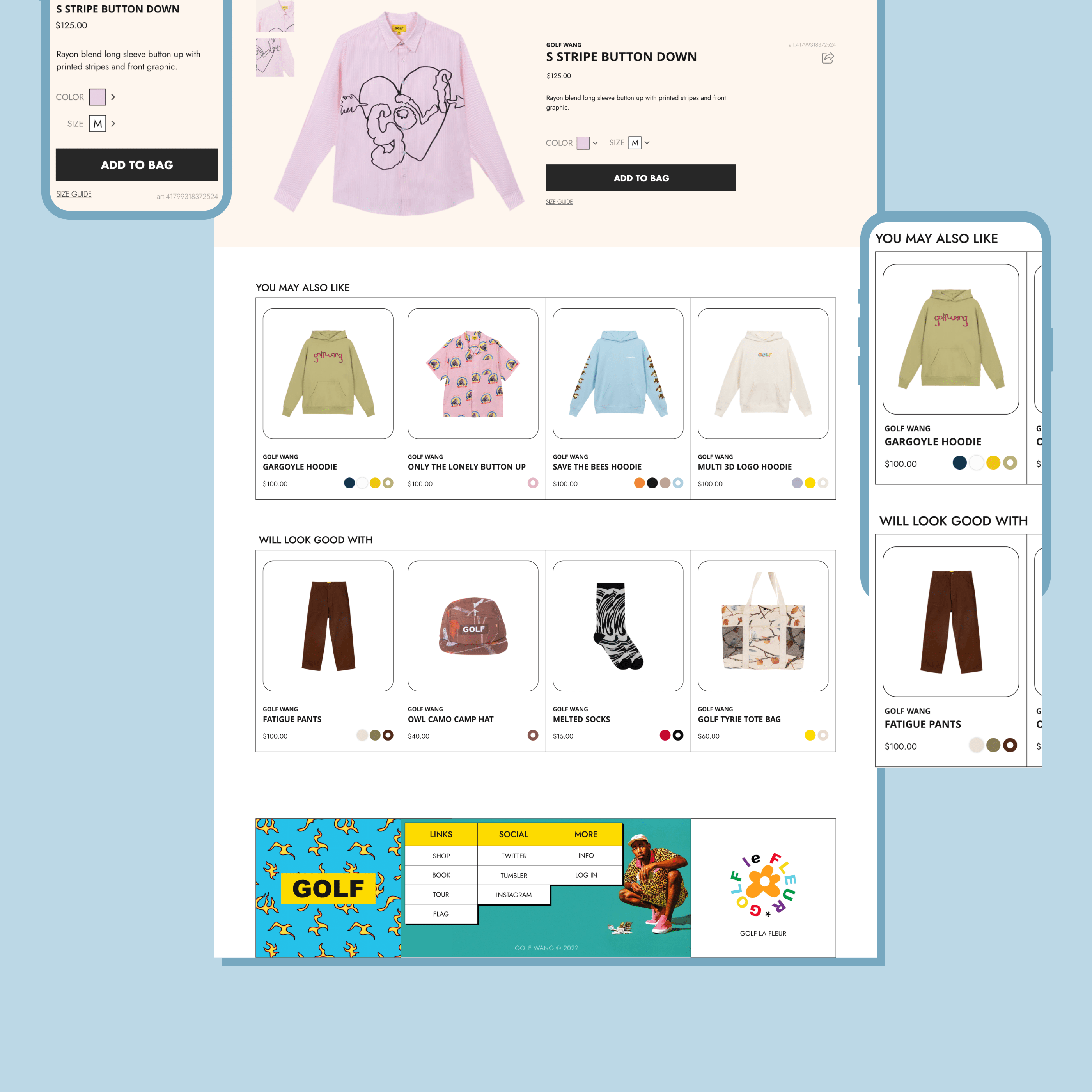 GOLF — Redesign Concept — Изображение №8 — Интерфейсы, Анимация на Dprofile