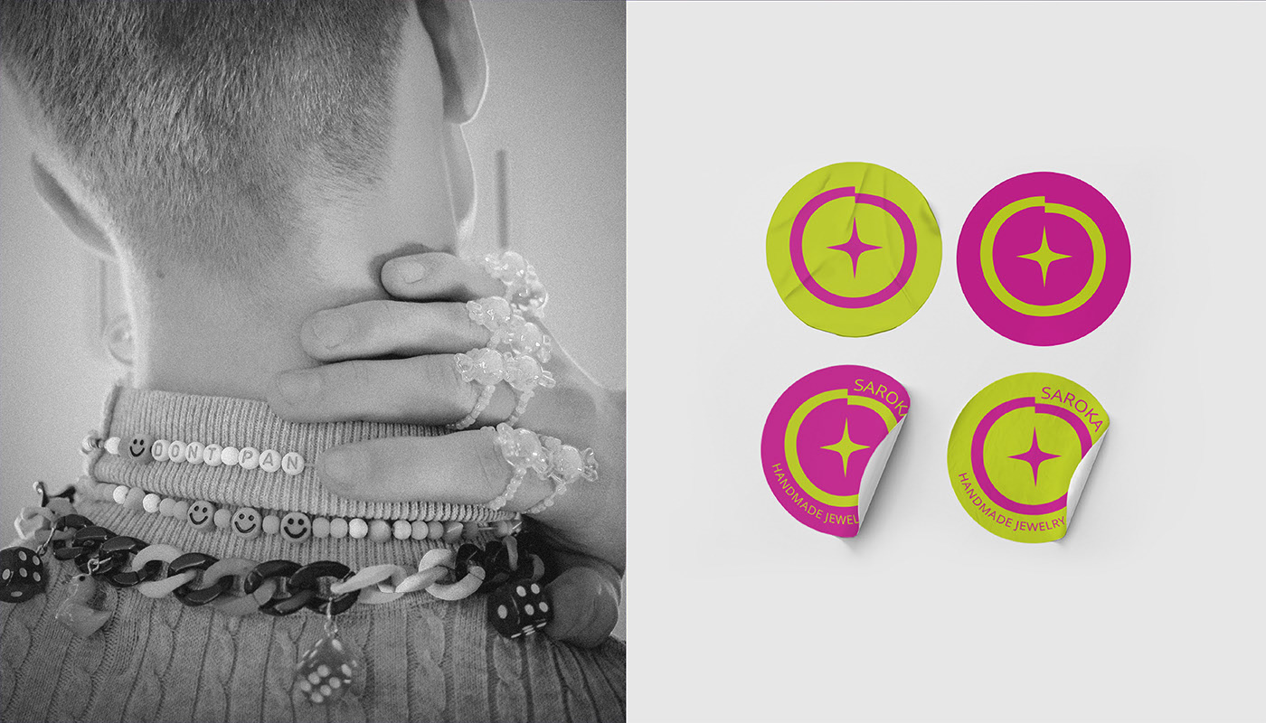SAROKA handmade jewelry | Brand Identity — Изображение №8 — Брендинг на Dprofile