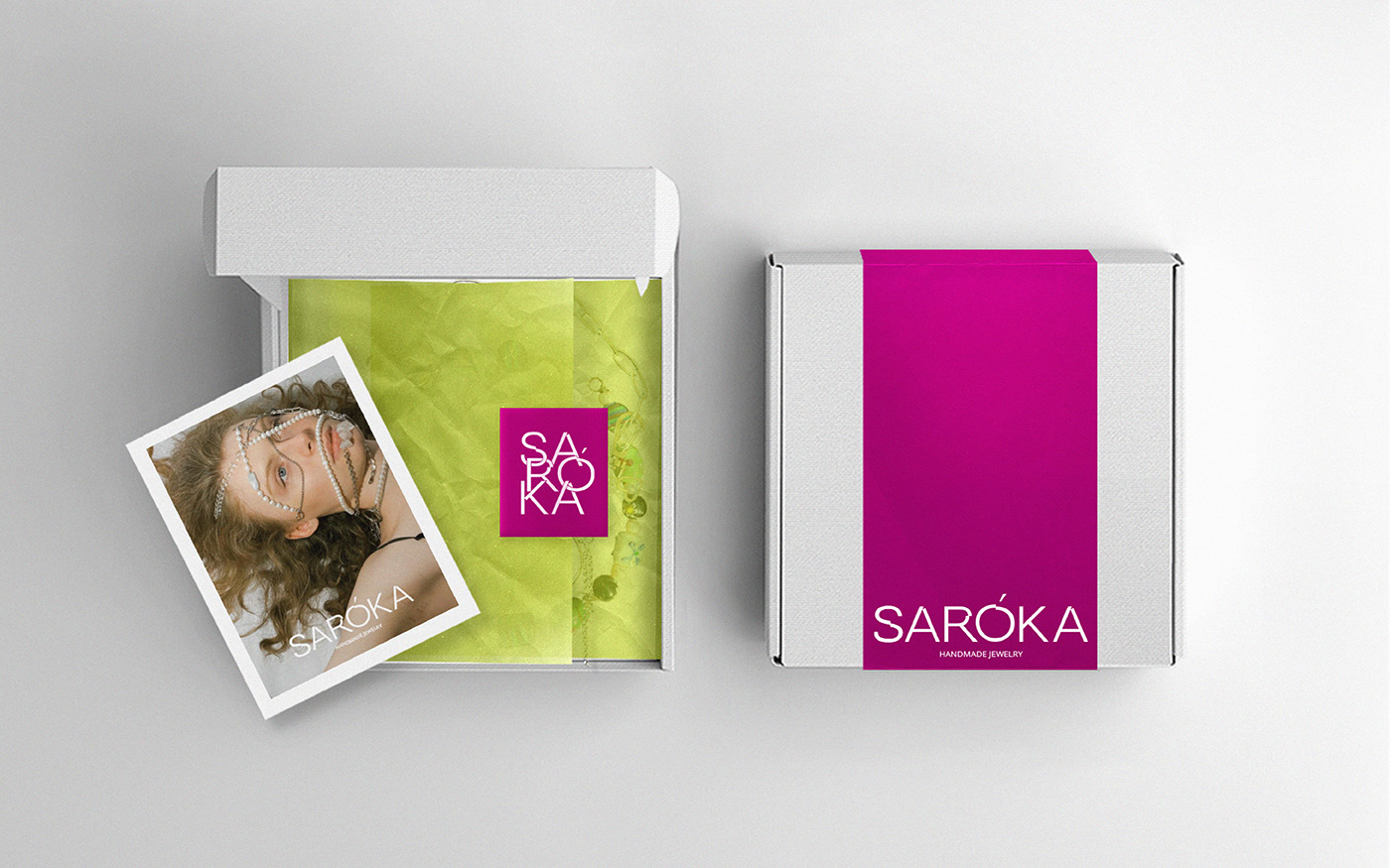 SAROKA handmade jewelry | Brand Identity — Изображение №5 — Брендинг на Dprofile