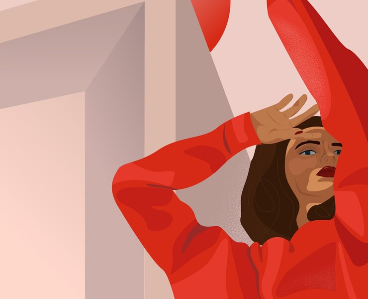 Сборник иллюстраций "Женщины" для мерча — Иллюстрация на Dprofile