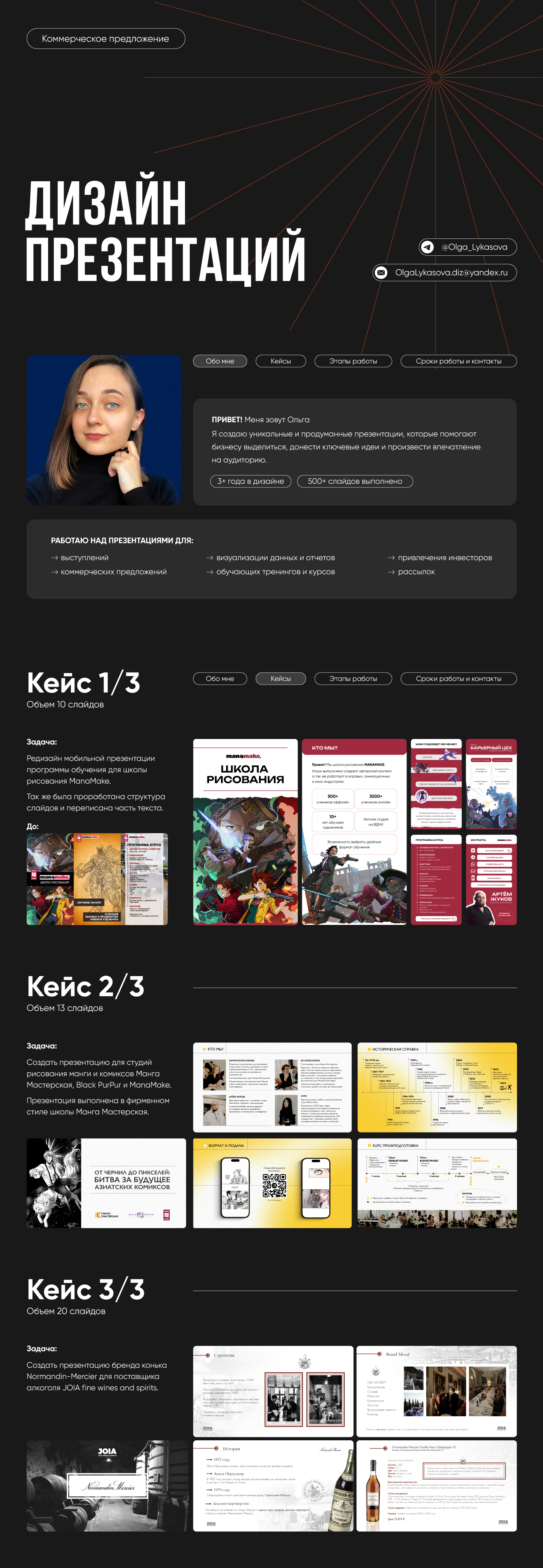 Дизайн презентаций / Коммерческое предложение — Изображение №1 — Маркетинг на Dprofile