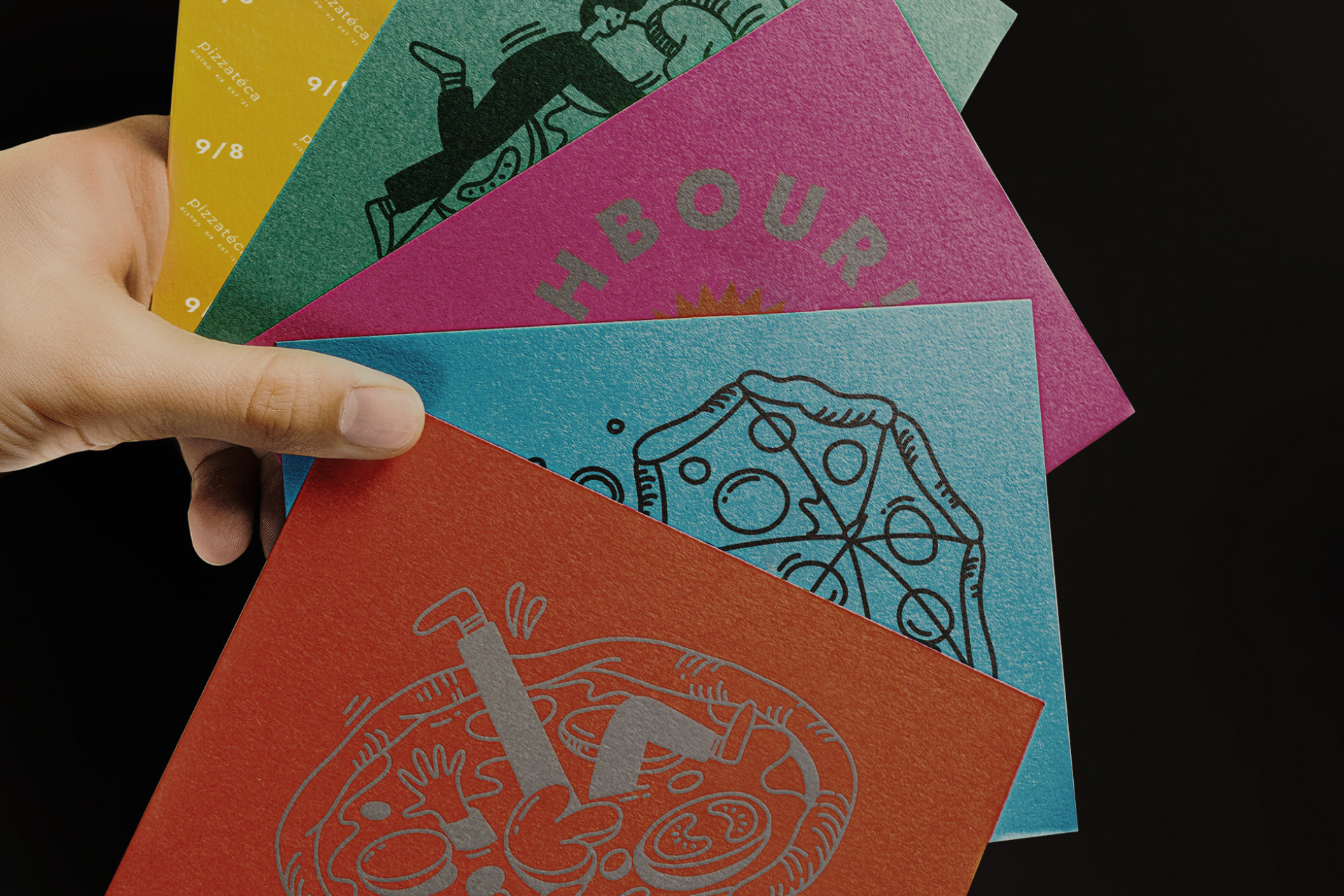 Bistro Pizzateca 9/8 — Изображение №11 — Брендинг на Dprofile