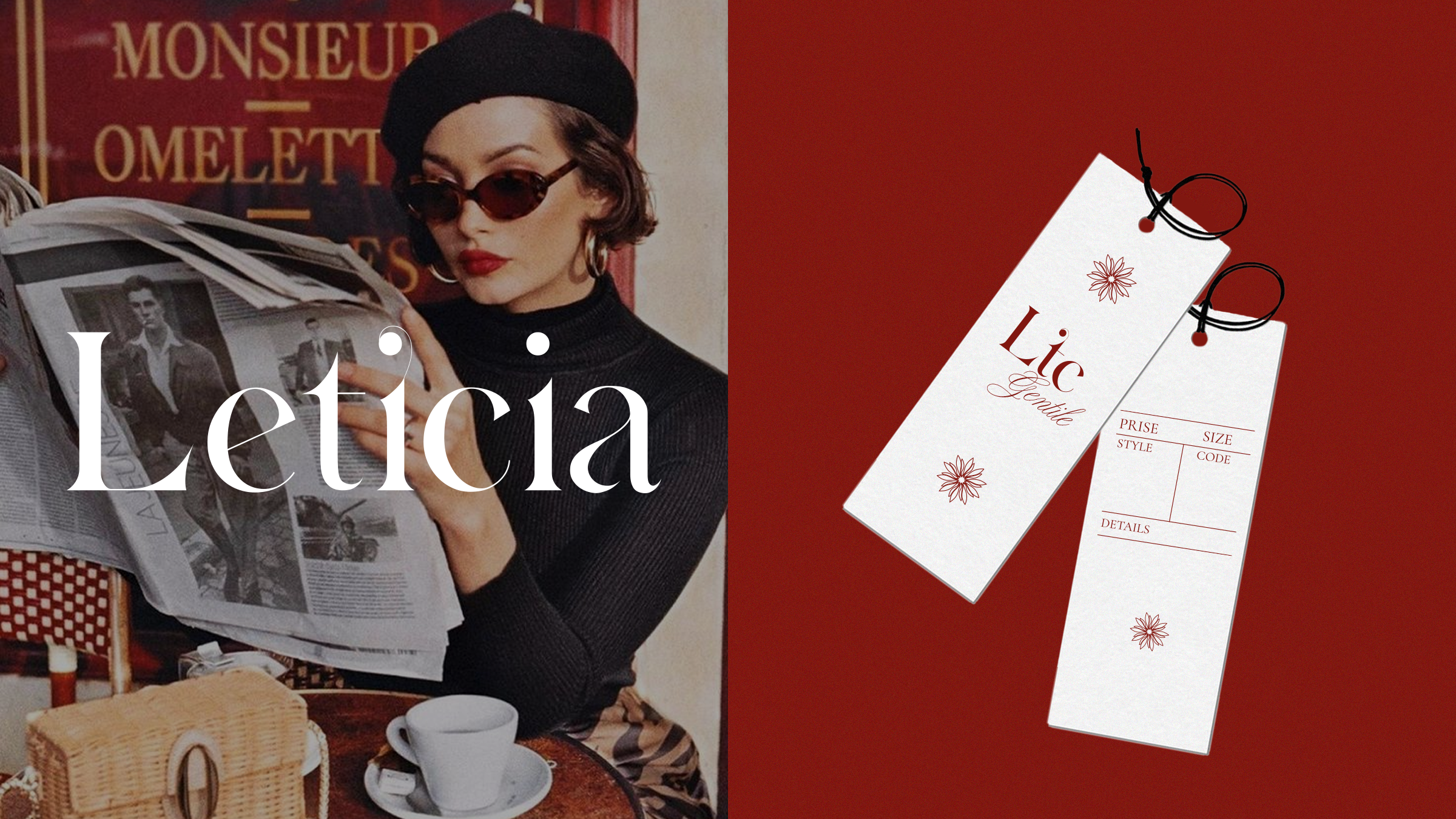 Фирменный стиль/ Leticia Gentile — Изображение №1 — Брендинг, Графика на Dprofile