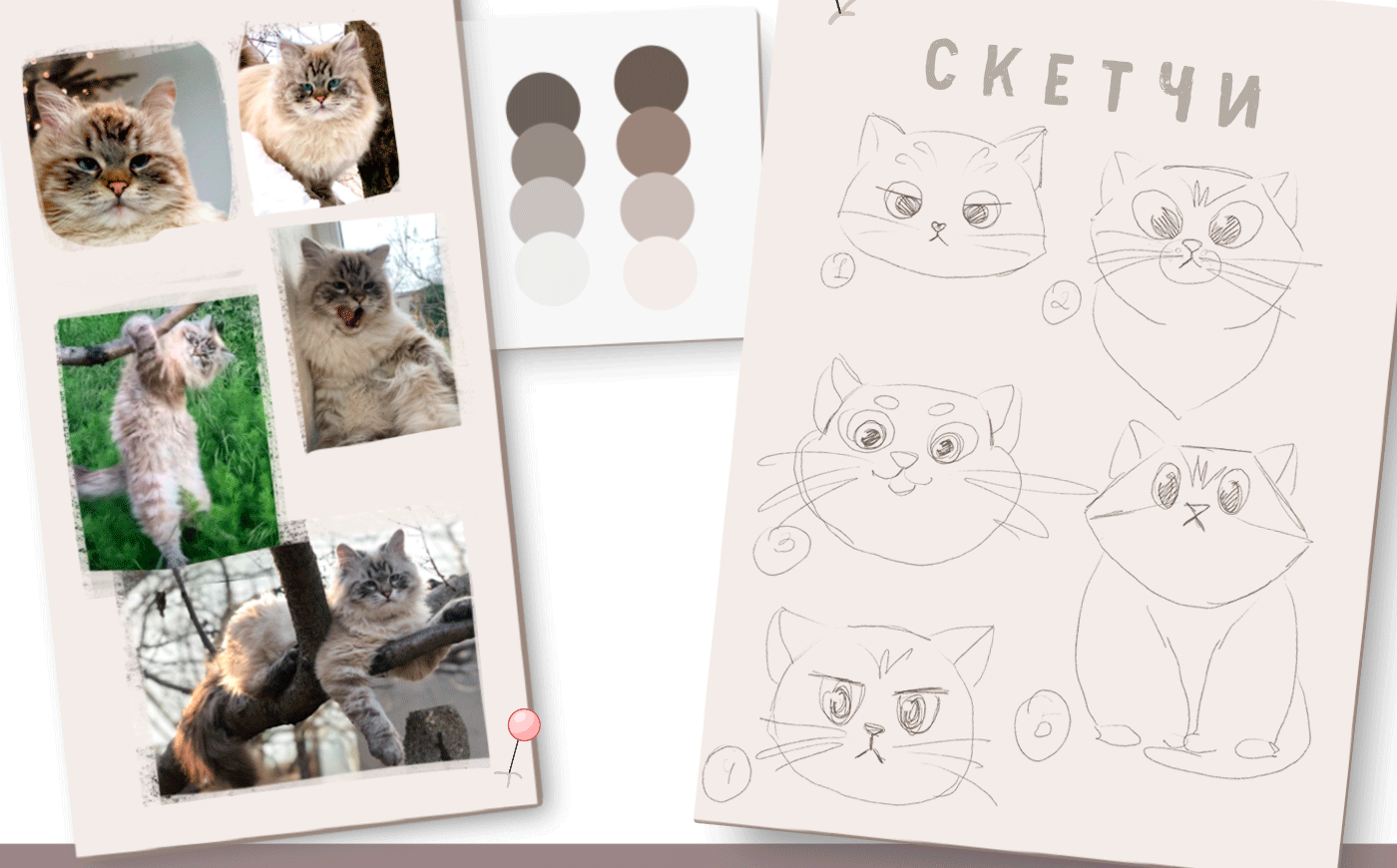 Стикеры | Сибирский кот — Изображение №2 — Иллюстрация на Dprofile