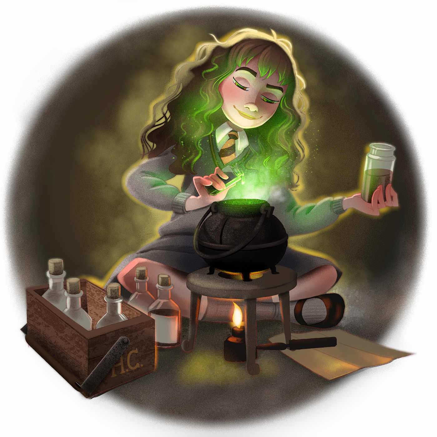 Potter Week Promts 2021 — Изображение №15 — Иллюстрация на Dprofile