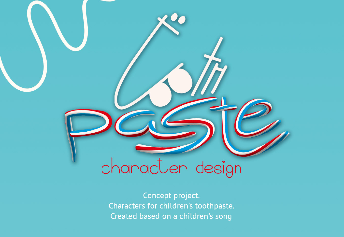 TOOTHPASTE Character design — Изображение №2 — Брендинг, Иллюстрация на Dprofile
