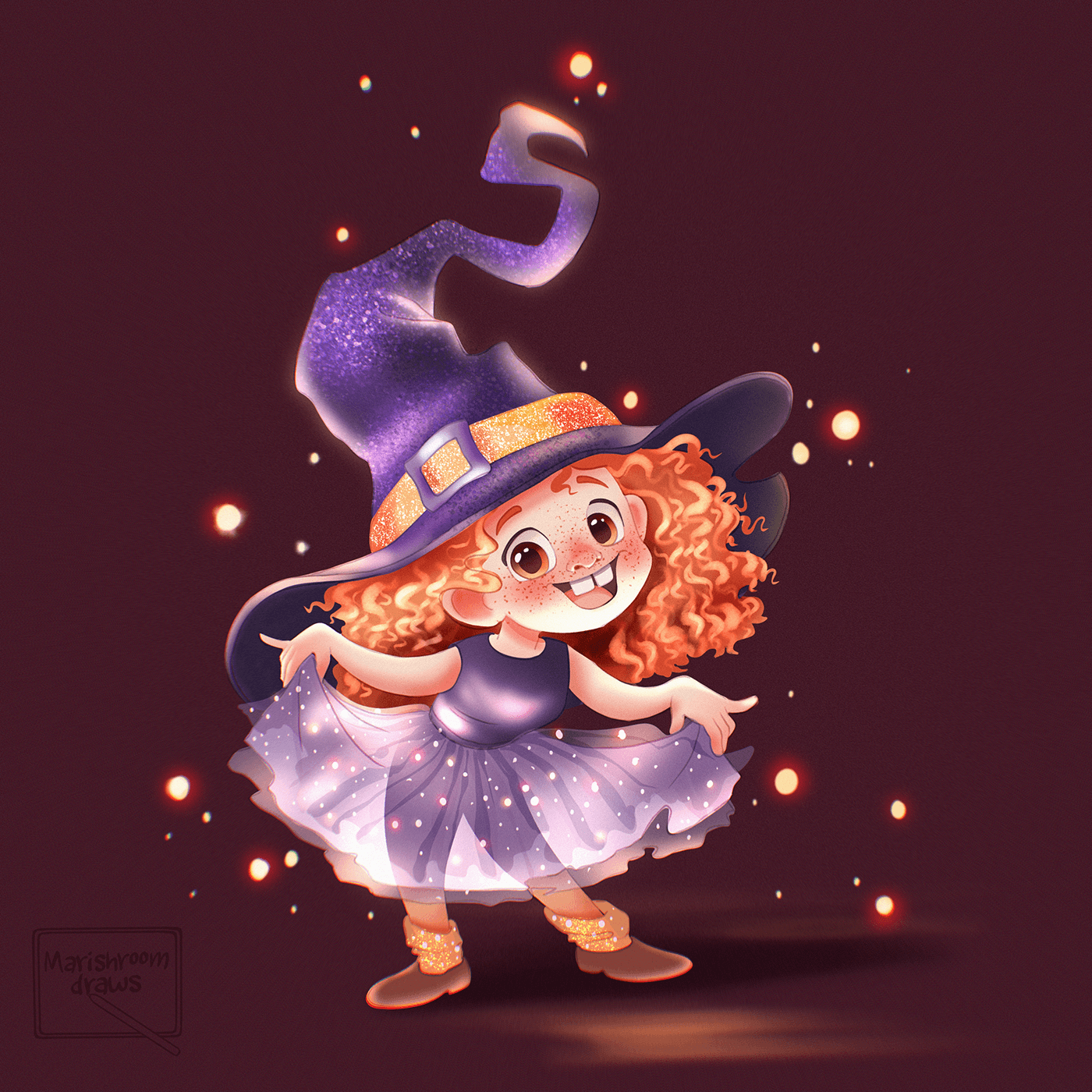 Witchtober 2023 — Изображение №7 — Иллюстрация на Dprofile