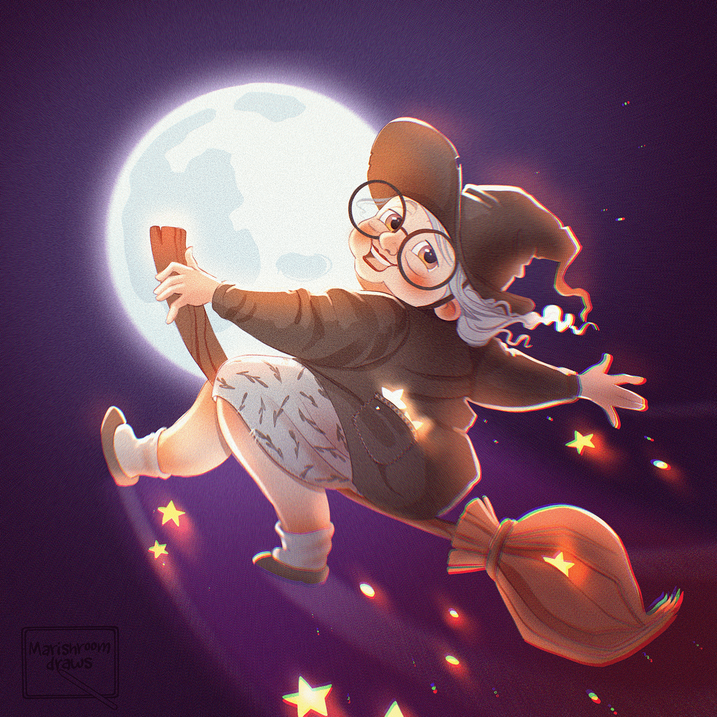 Witchtober 2023 — Изображение №3 — Иллюстрация на Dprofile