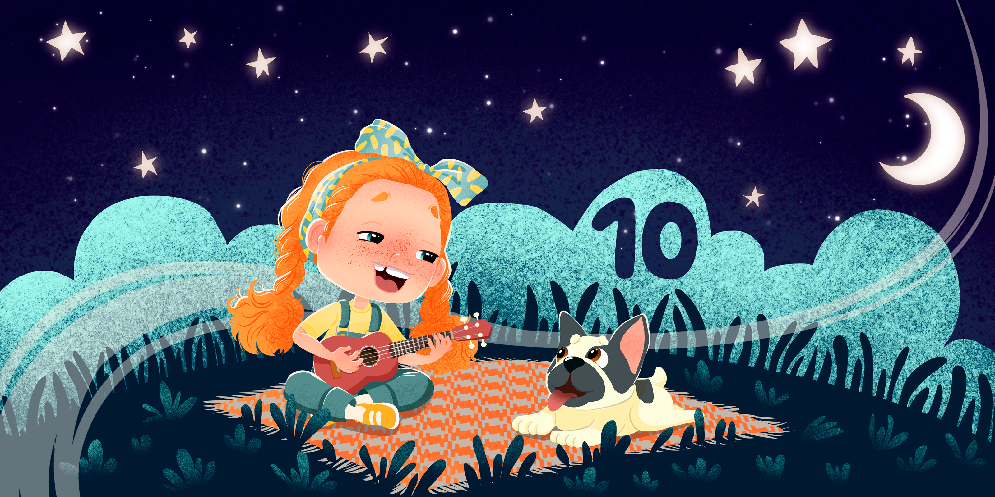 Иллюстрации к книге "Helen and Louie's Counting Adventure" — Изображение №25 — Иллюстрация на Dprofile
