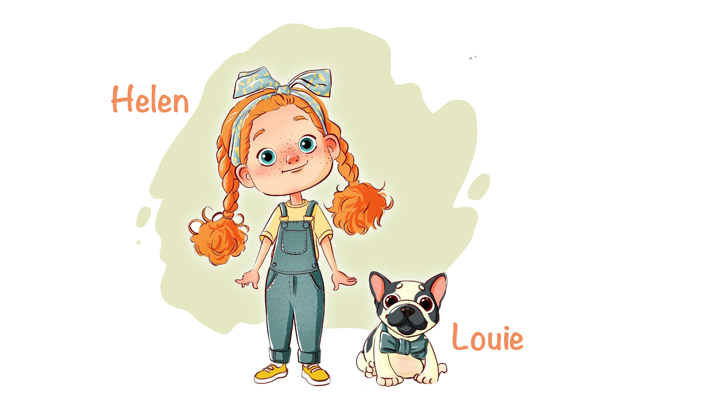Иллюстрации к книге "Helen and Louie's Counting Adventure" — Изображение №2 — Иллюстрация на Dprofile
