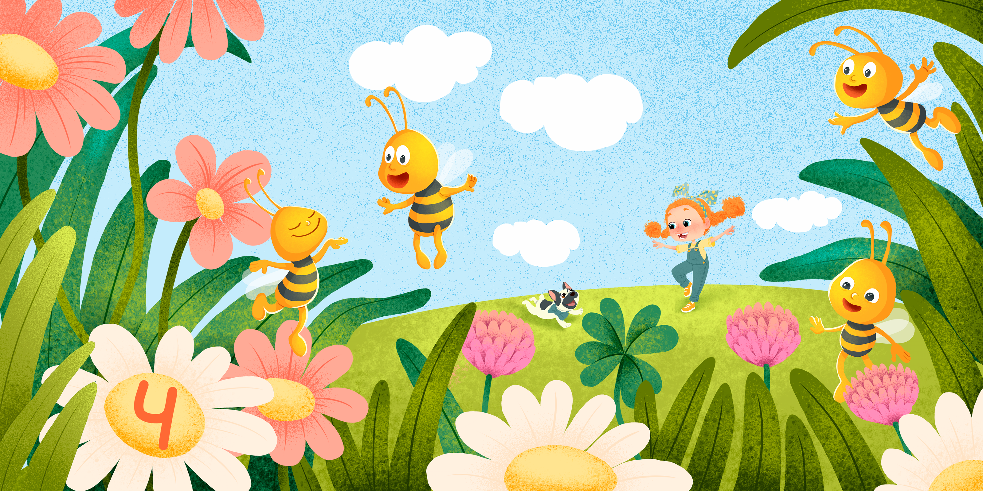 Иллюстрации к книге "Helen and Louie's Counting Adventure" — Изображение №13 — Иллюстрация на Dprofile