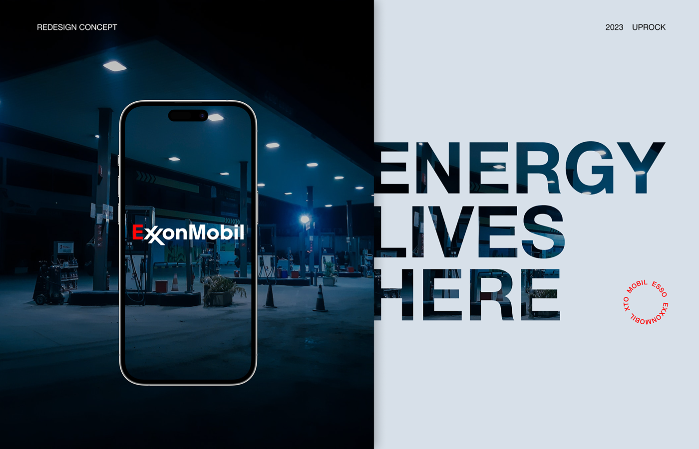 EXXONMOBIL | Сorporate website — Изображение №1 — Интерфейсы на Dprofile