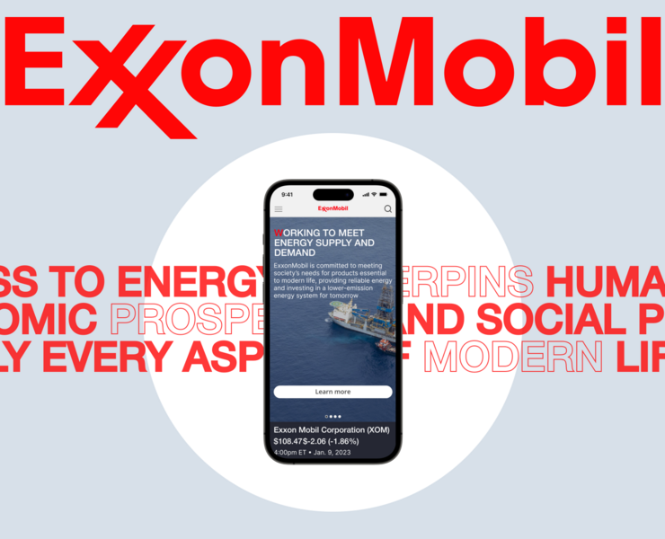 EXXONMOBIL | Сorporate website — Интерфейсы на Dprofile