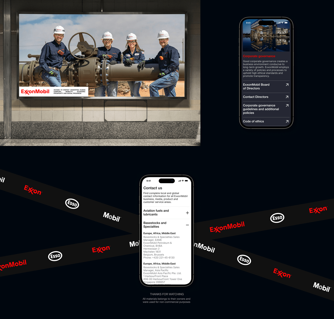 EXXONMOBIL | Сorporate website — Изображение №10 — Интерфейсы на Dprofile