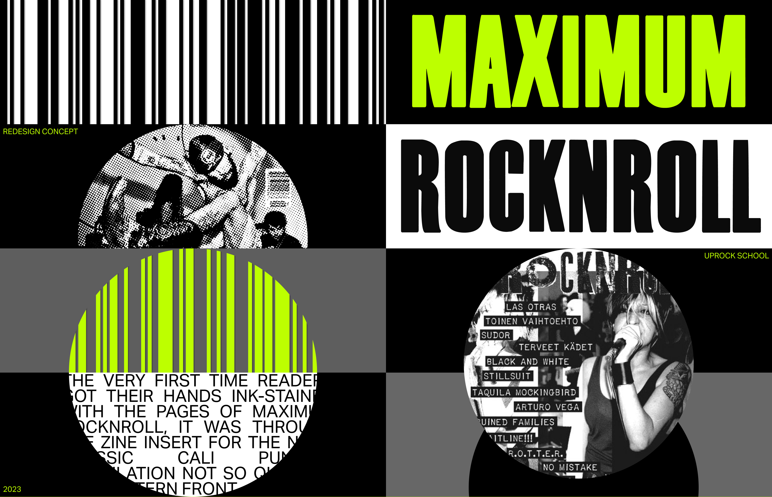 MAXIMUM ROCKNROLL | NEWS MAGAZIN REDESIGN — Изображение №1 — Интерфейсы, Иллюстрация на Dprofile