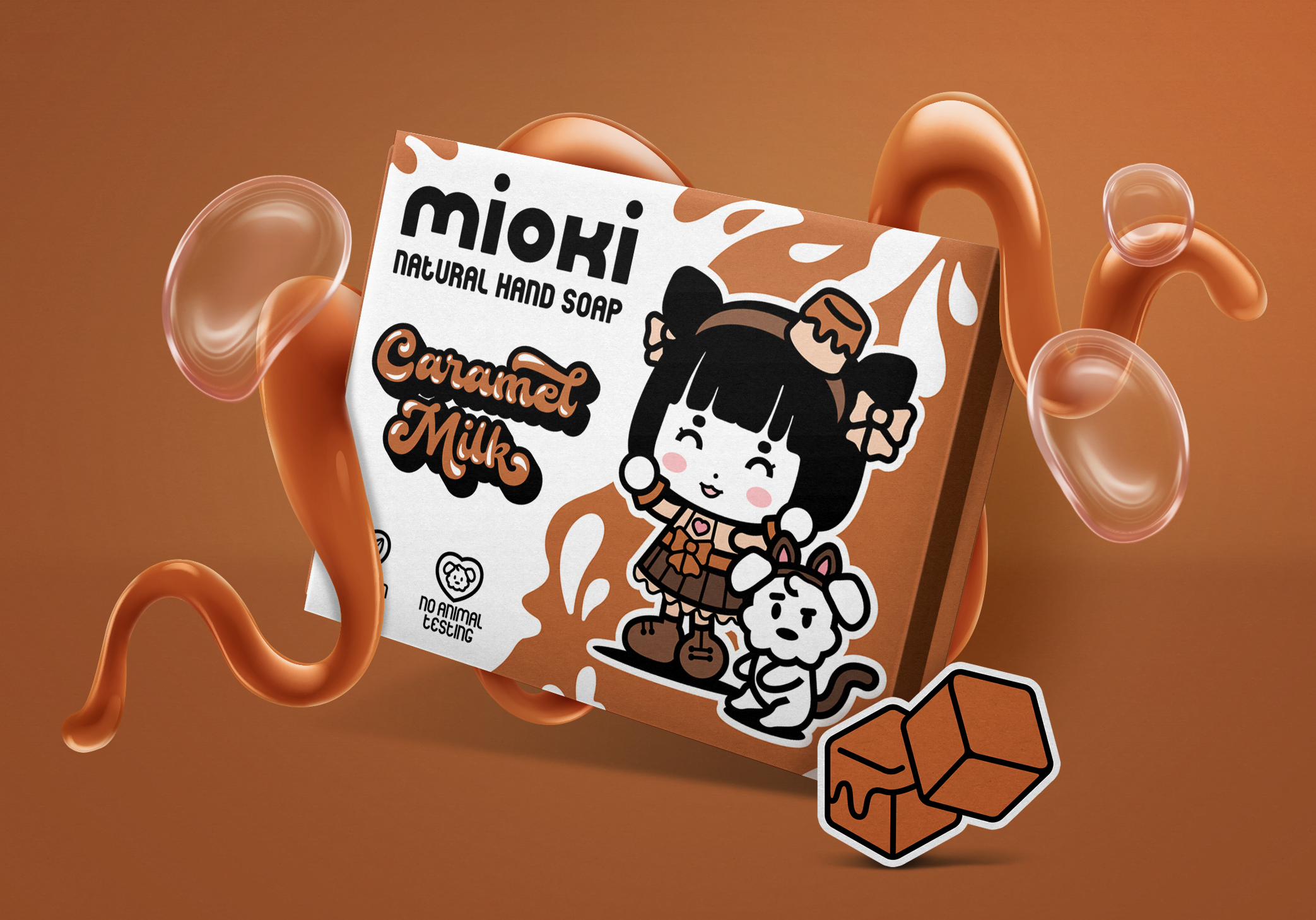 Mioki ✦ Дизайн упаковки мыла — Изображение №8 — Брендинг, Графика на Dprofile