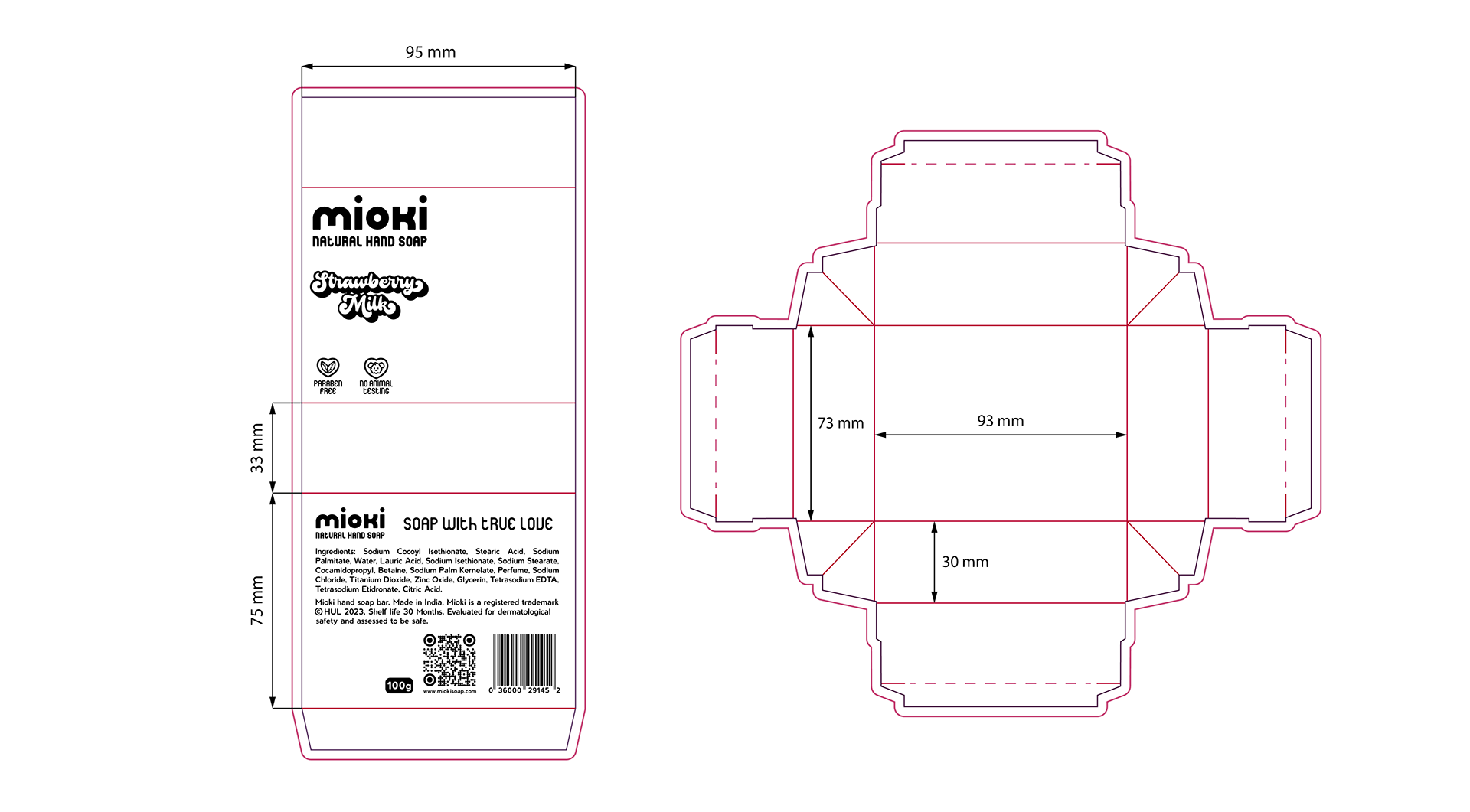 Mioki ✦ Дизайн упаковки мыла — Изображение №3 — Брендинг, Графика на Dprofile