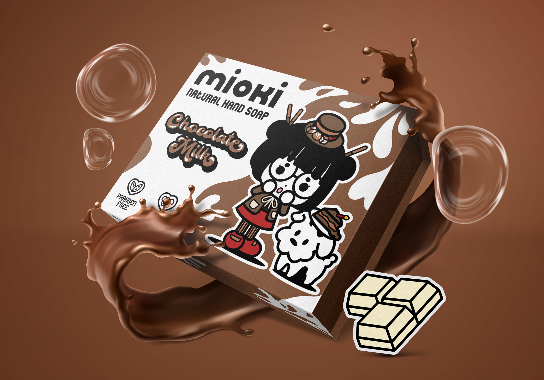 Mioki ✦ Дизайн упаковки мыла — Изображение №9 — Брендинг, Графика на Dprofile