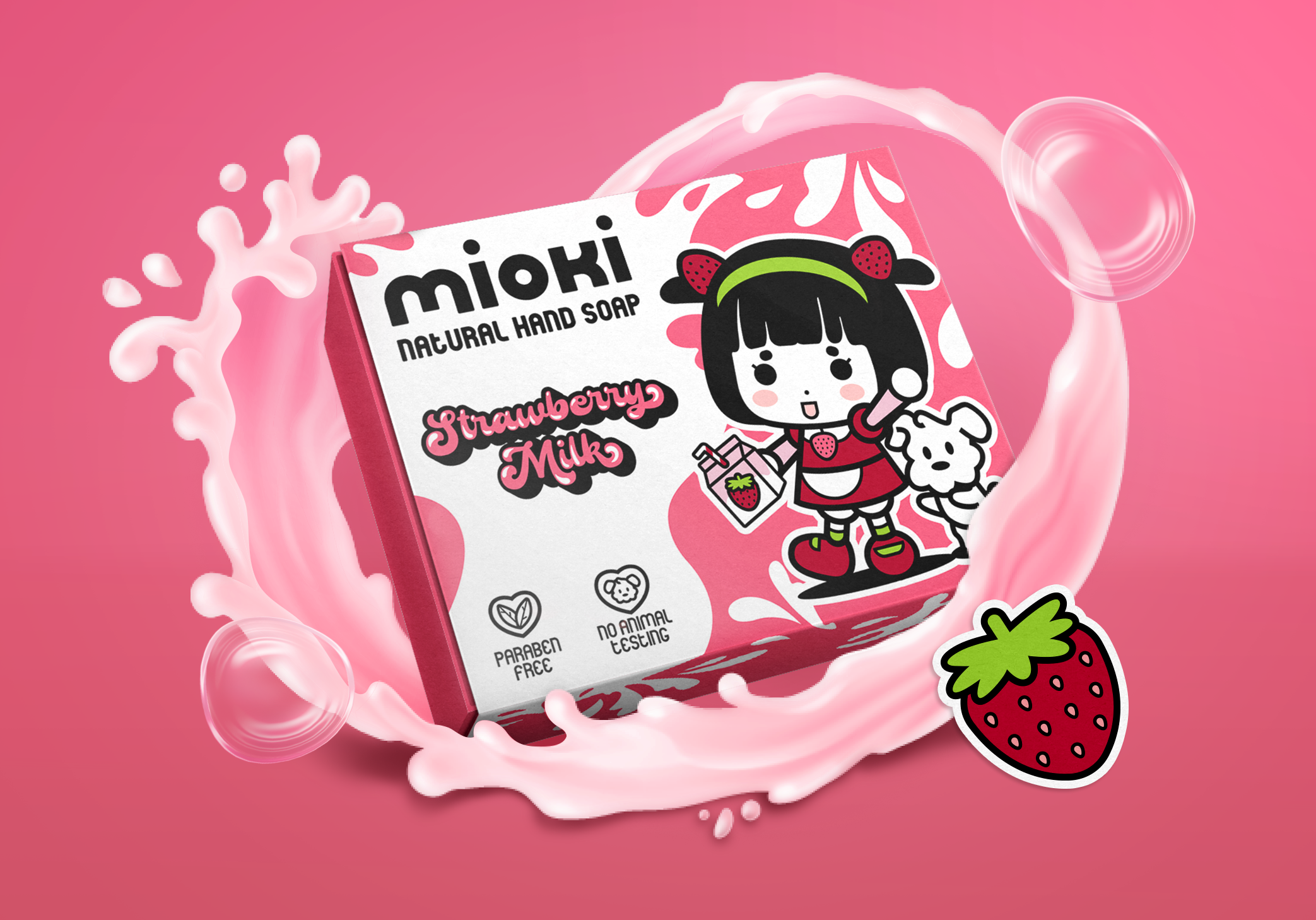 Mioki ✦ Дизайн упаковки мыла — Изображение №11 — Брендинг, Графика на Dprofile