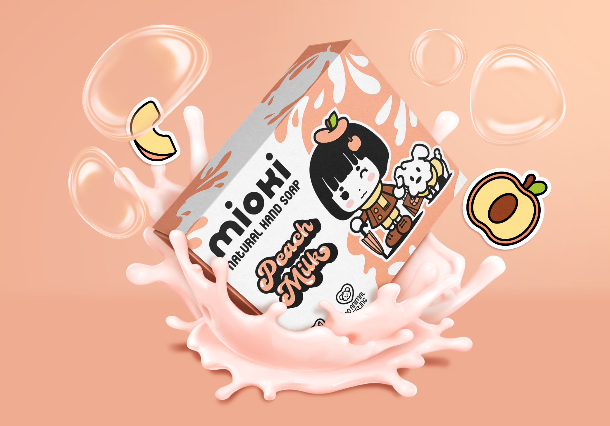 Mioki ✦ Дизайн упаковки мыла — Изображение №10 — Брендинг, Графика на Dprofile