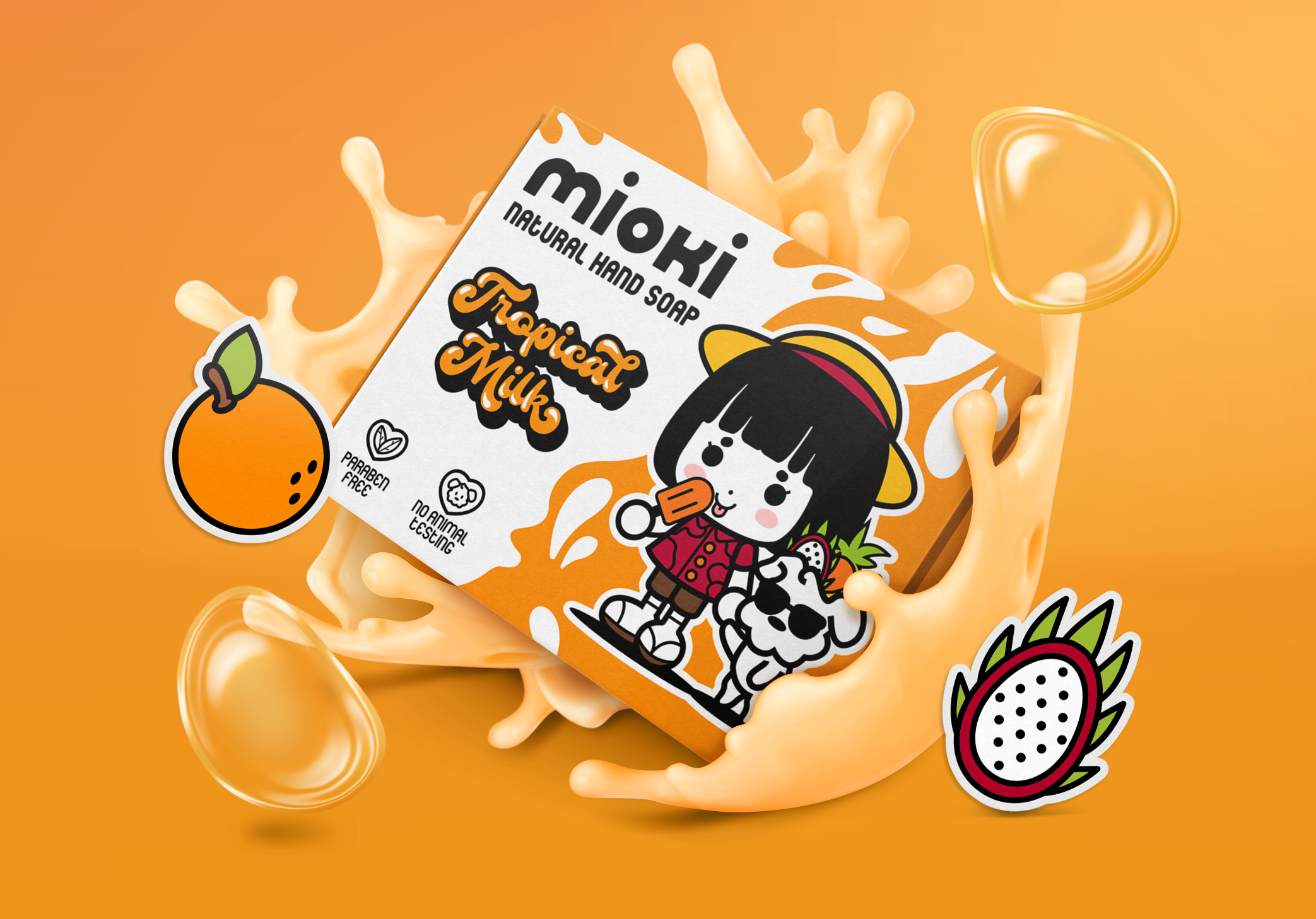 Mioki ✦ Дизайн упаковки мыла — Изображение №12 — Брендинг, Графика на Dprofile