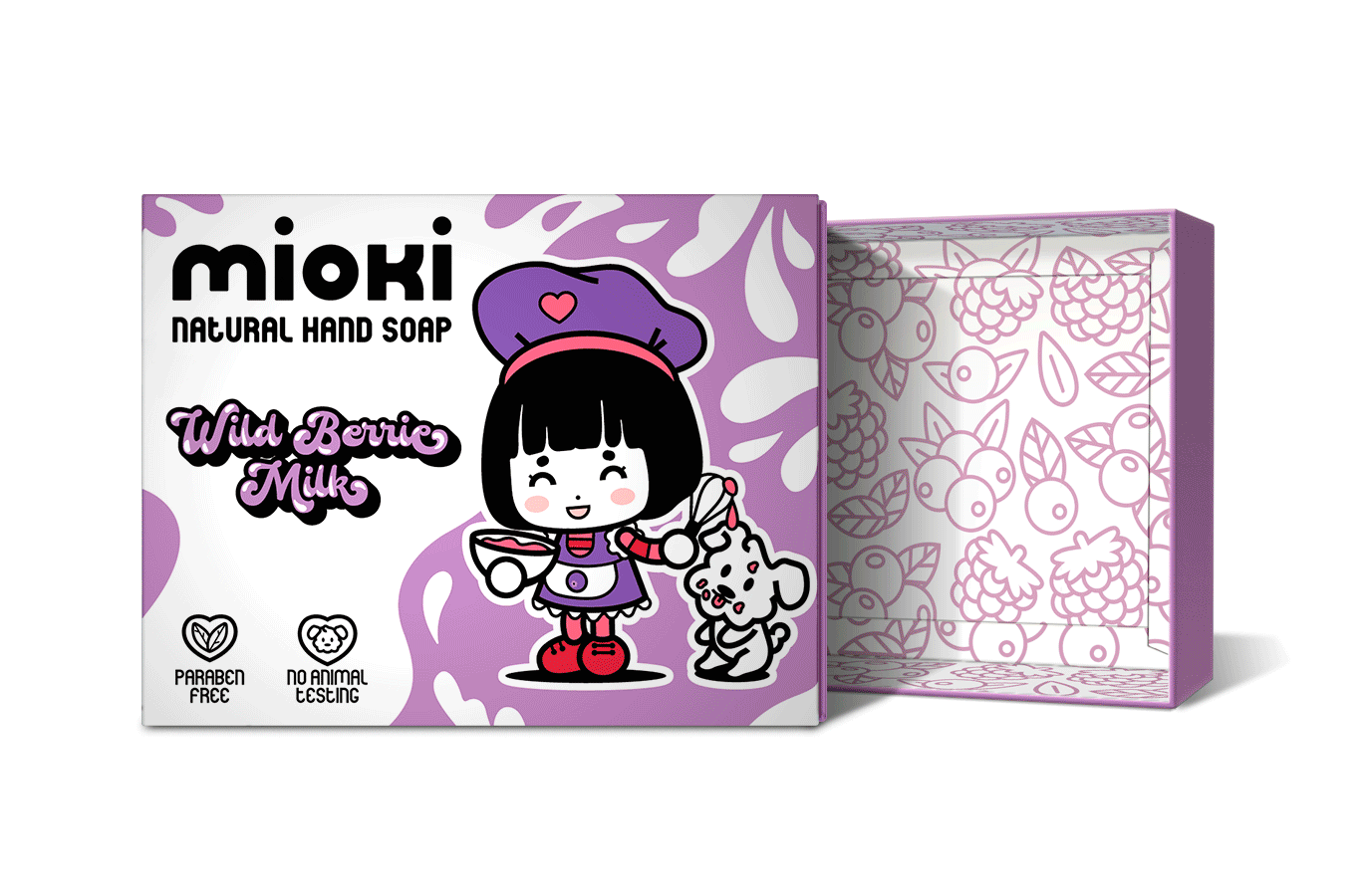 Mioki ✦ Дизайн упаковки мыла — Изображение №6 — Брендинг, Графика на Dprofile