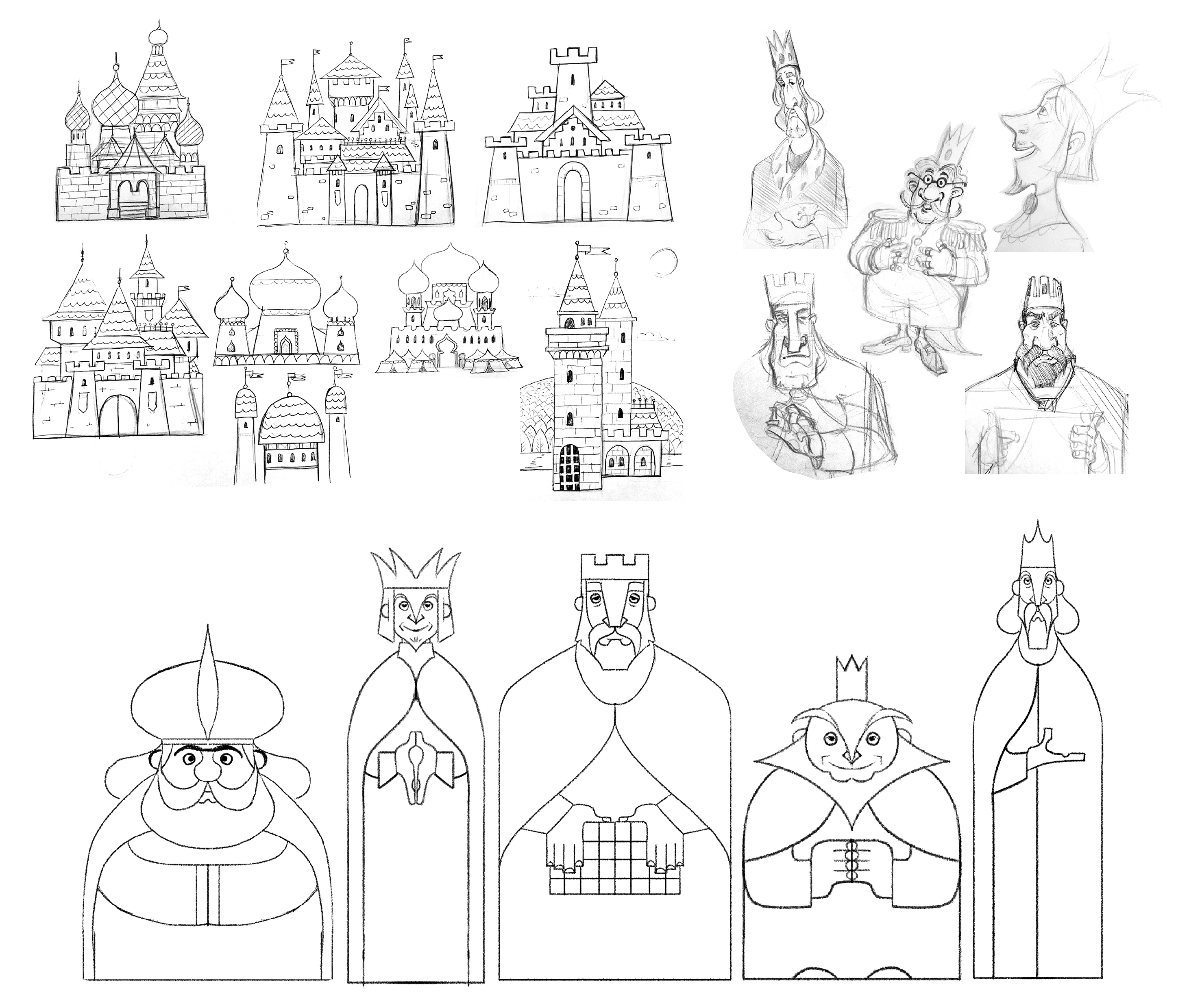 Сказка о пяти королях красок — Изображение №2 — Иллюстрация, Графика на Dprofile