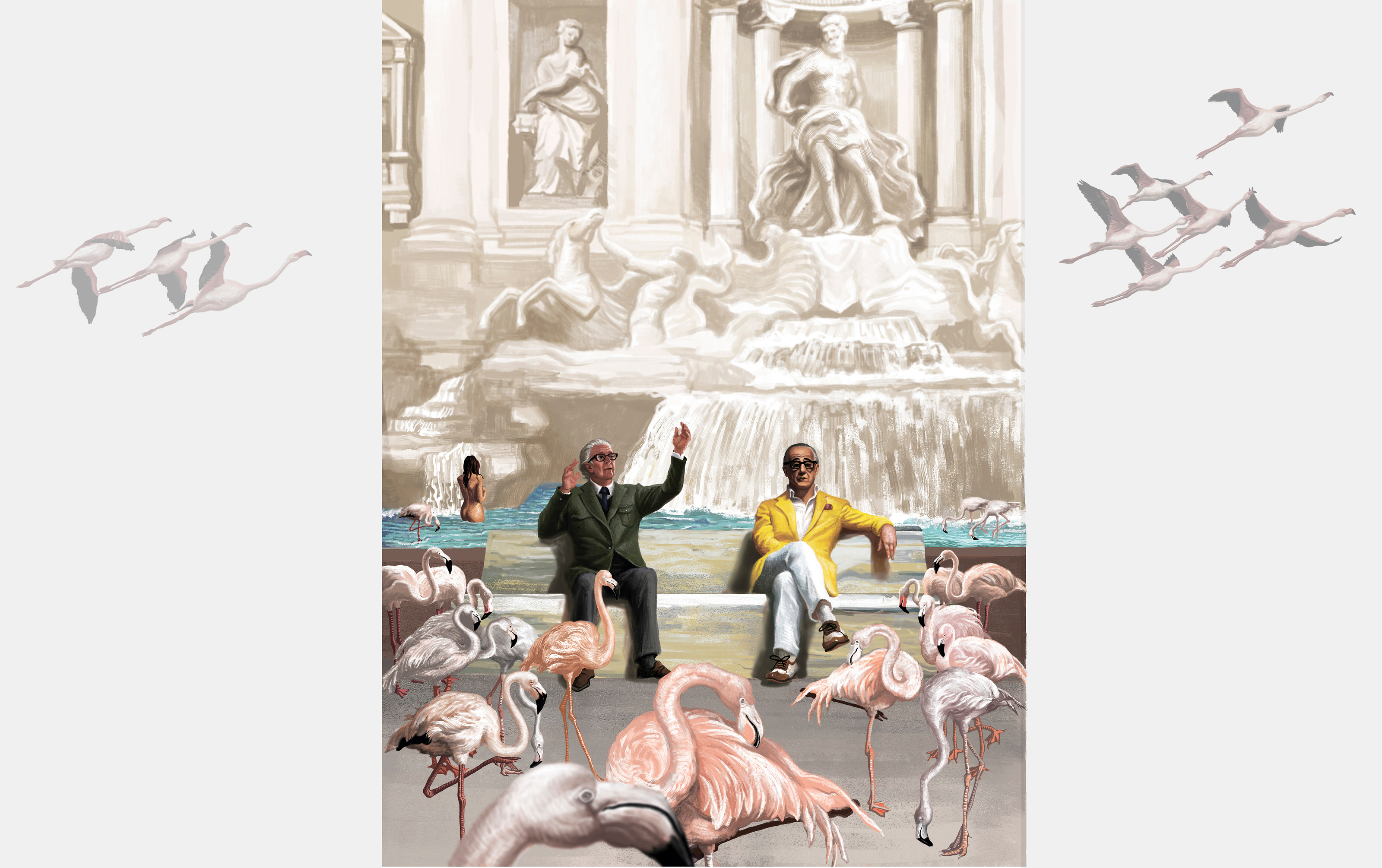 Иллюстрации для журнала ORNAMENT — Изображение №1 — Иллюстрация на Dprofile