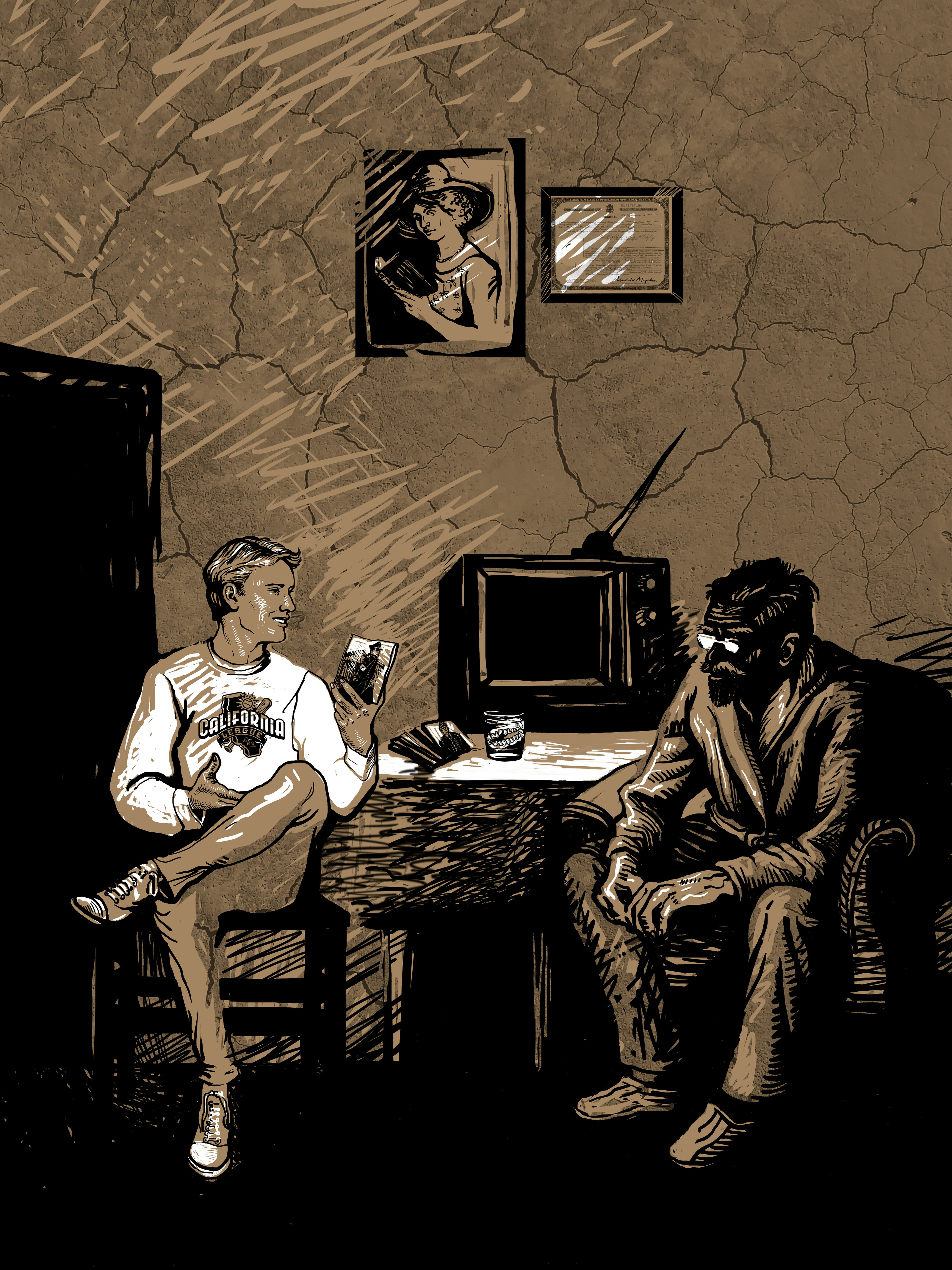 Книга "Способный ученик" Стивен Кинг с иллюстрациями — Изображение №4 — Иллюстрация, Графика на Dprofile