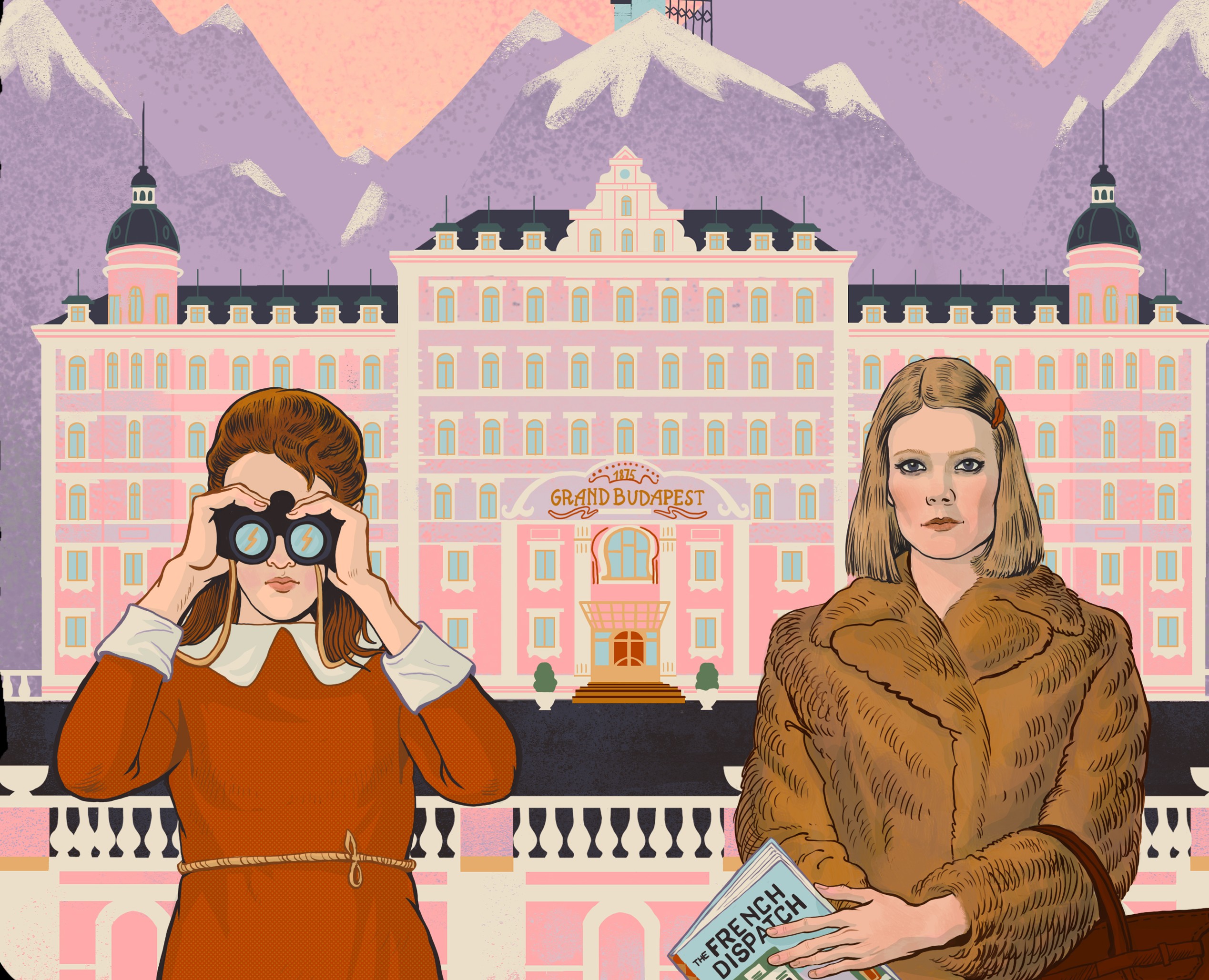 Серия иллюстраций для Кинопоиска про великих режиссеров 202… — Иллюстрация, Графика на Dprofile