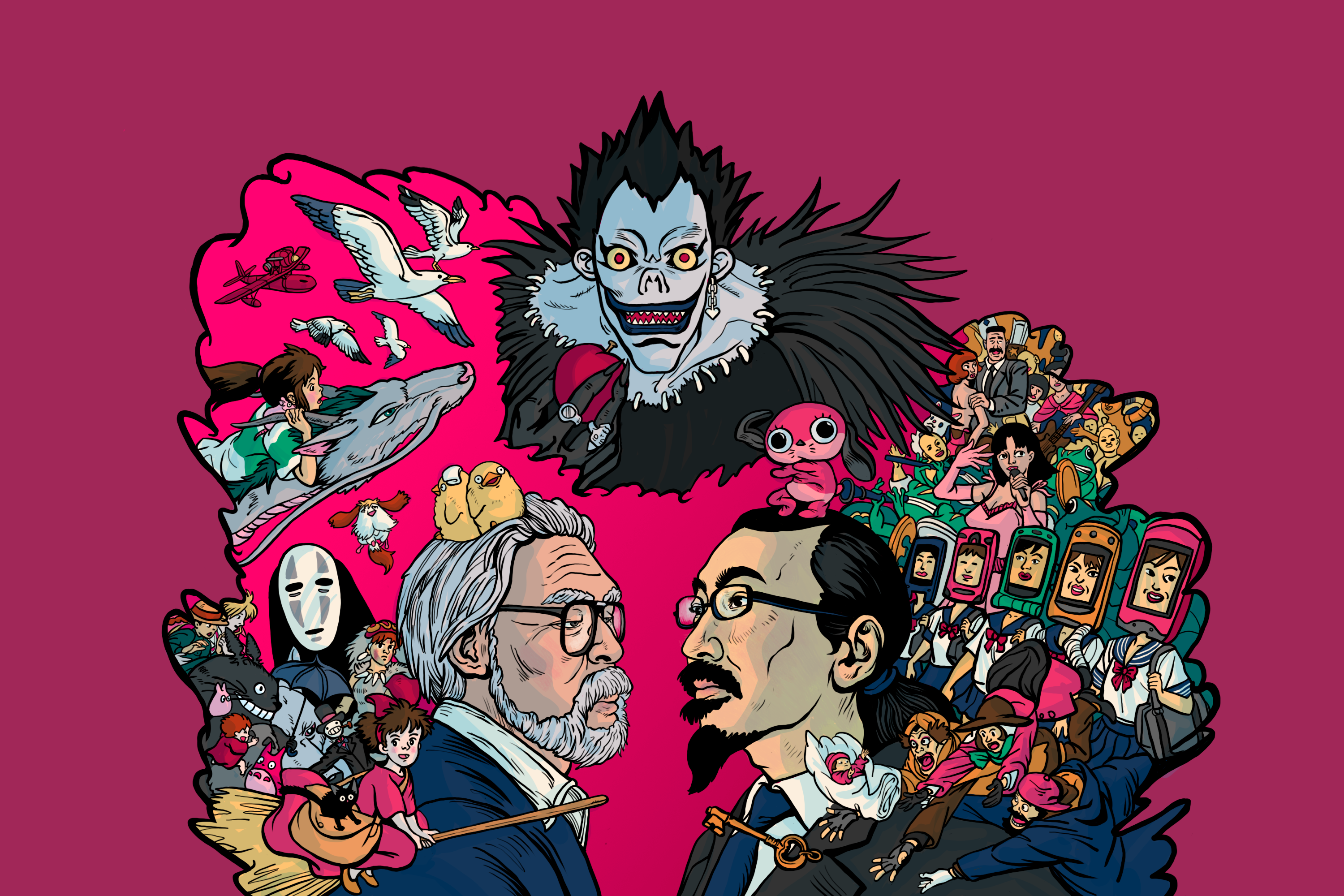 Illustrations for Kinopoisk 2022-2023 — Изображение №33 — Иллюстрация, Графика на Dprofile
