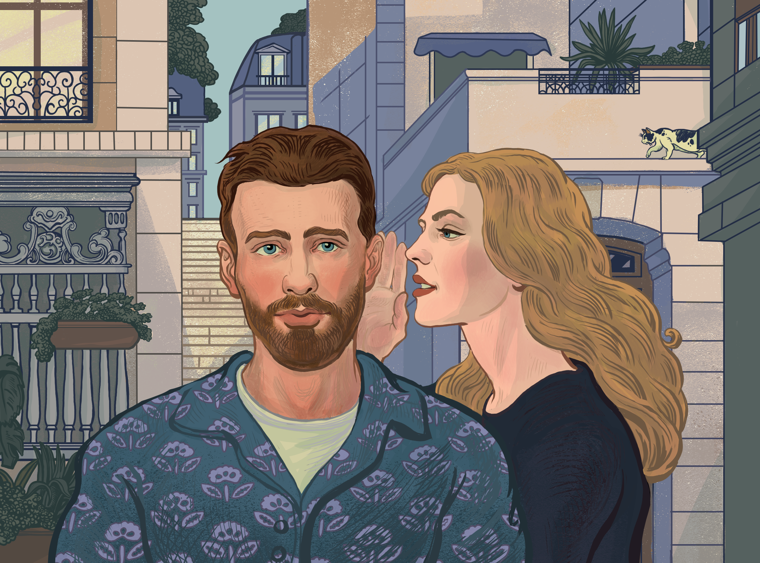 Серия иллюстраций для SBER x AFISHA Daily — Изображение №7 — Иллюстрация, Графика на Dprofile
